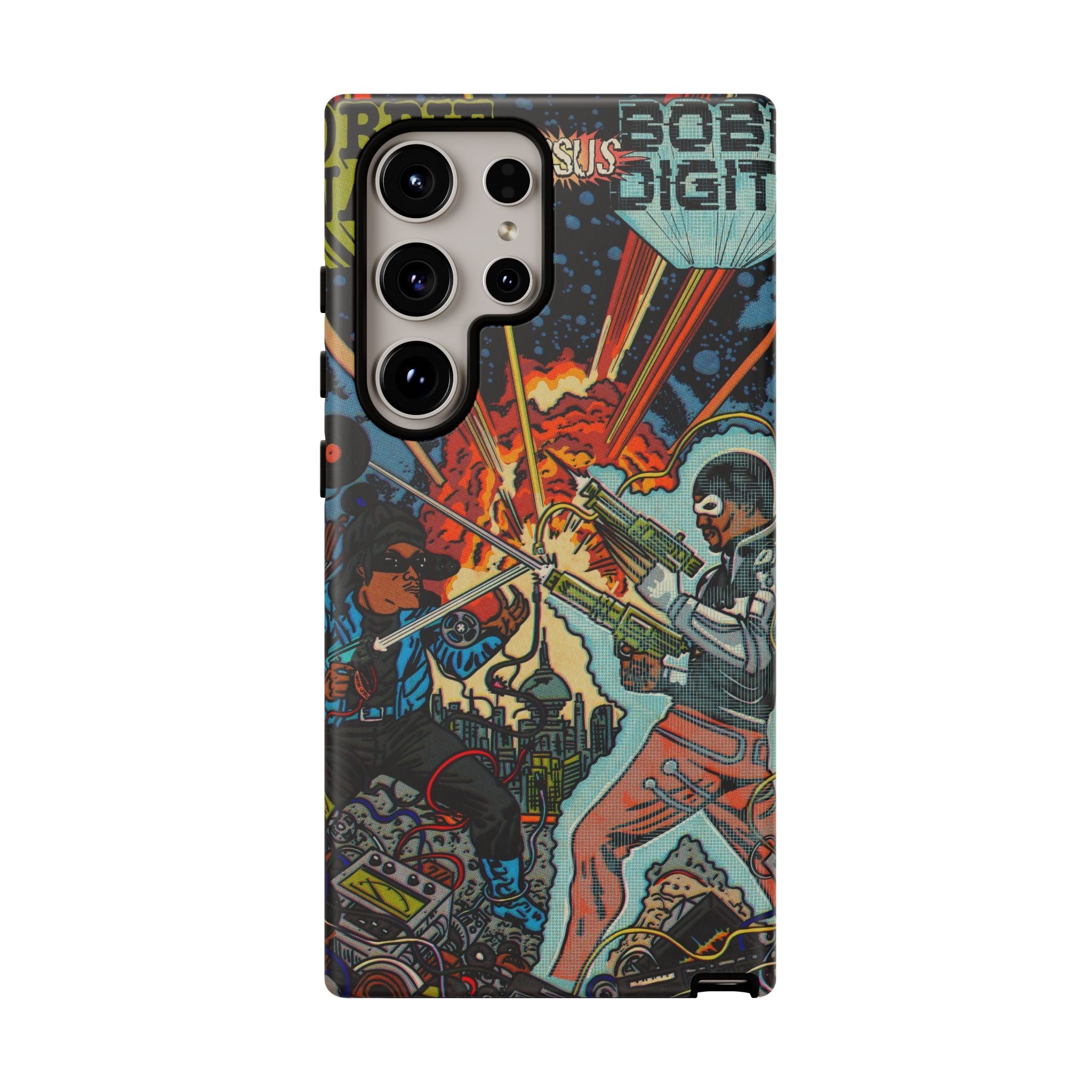 Analog vs. Digital - Tough Phone Cases