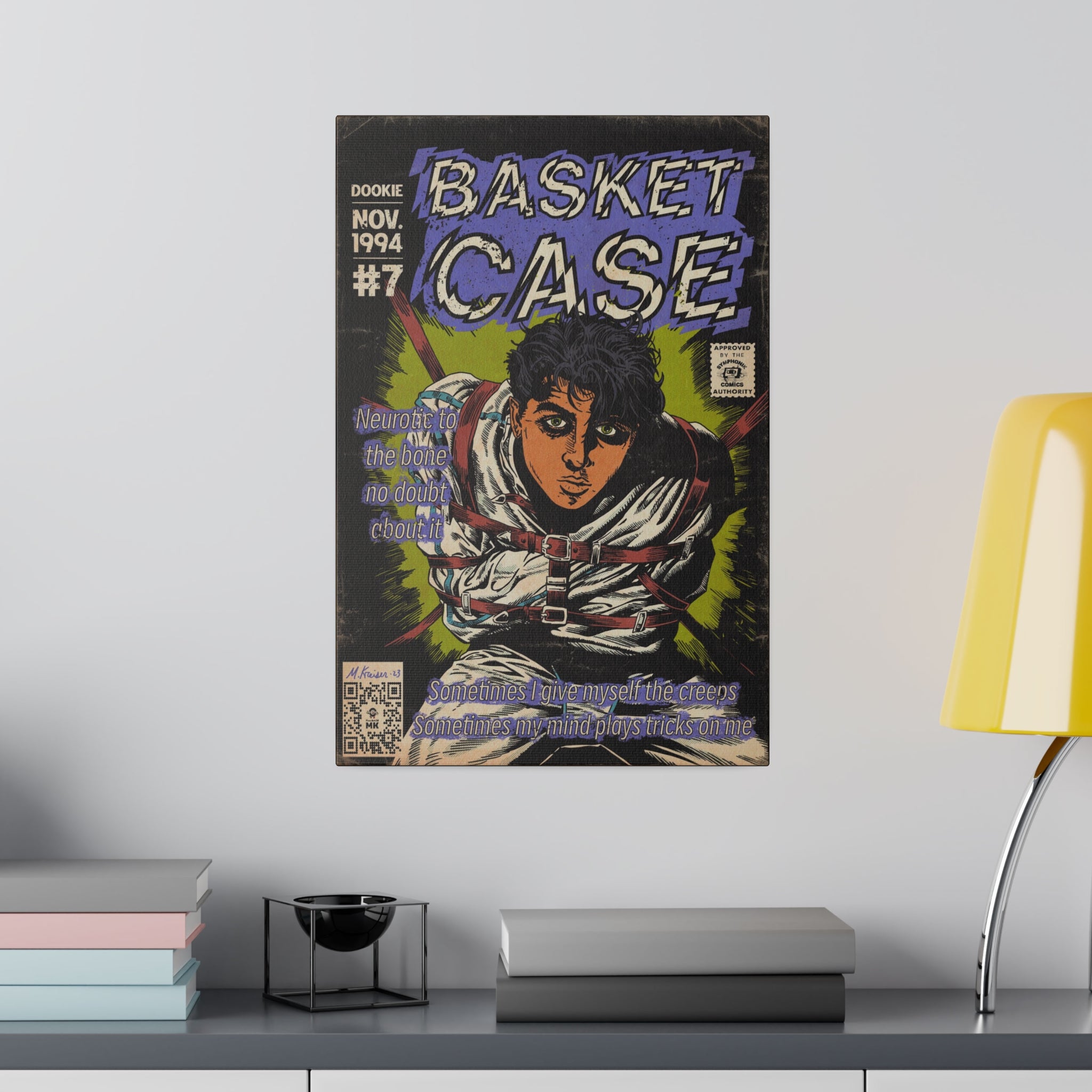 Basket Case - Matte Canvas, Stretched, 0.75"