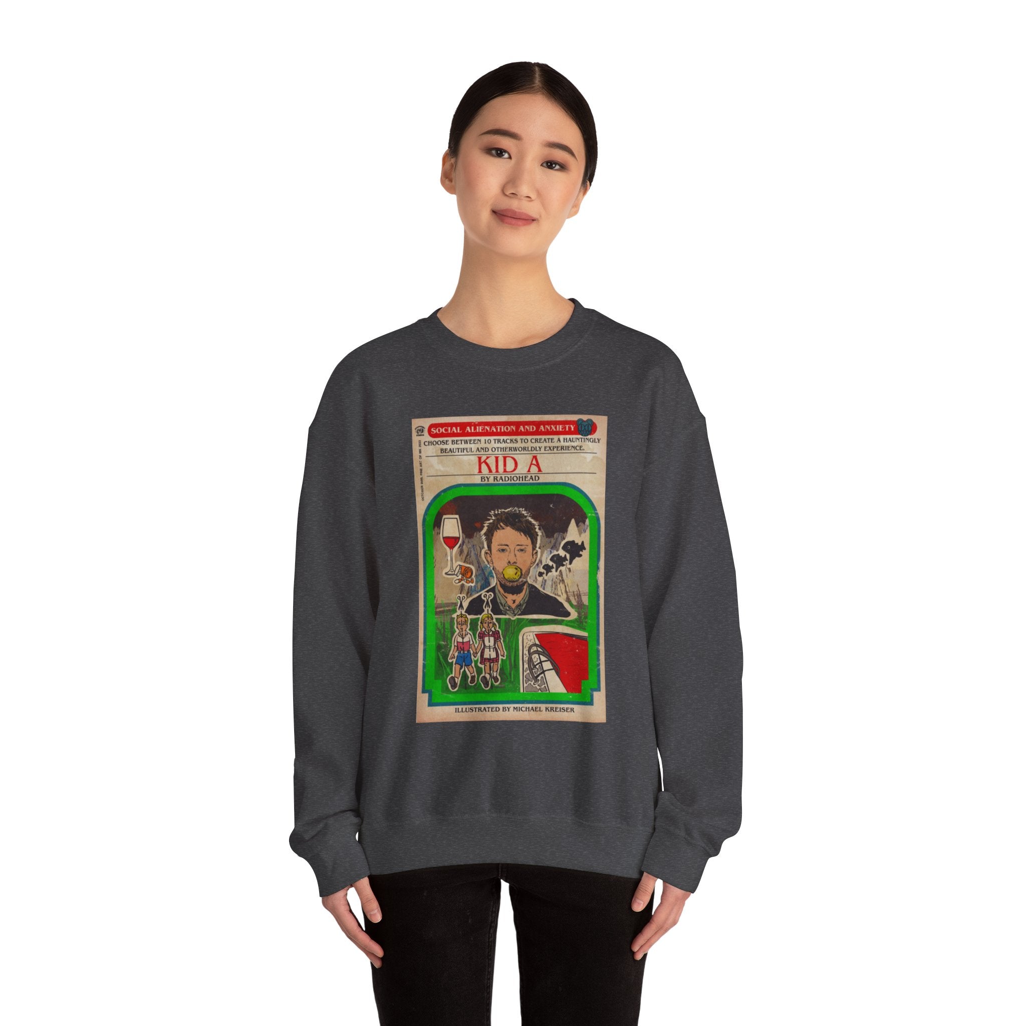 Kid A - Unisex Heavy Blend™ Crewneck Sweatshirt