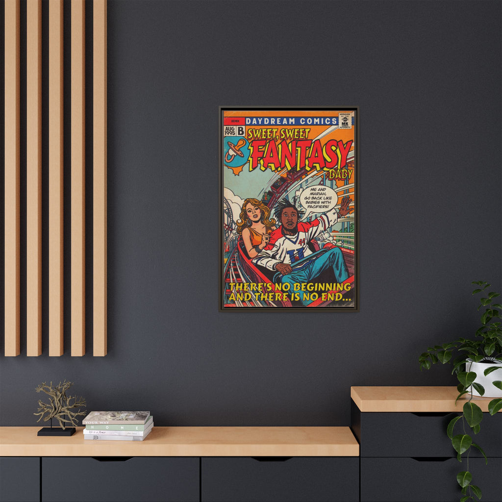 Fantasy Remix - Matte Canvas, Framed (Multi-color)