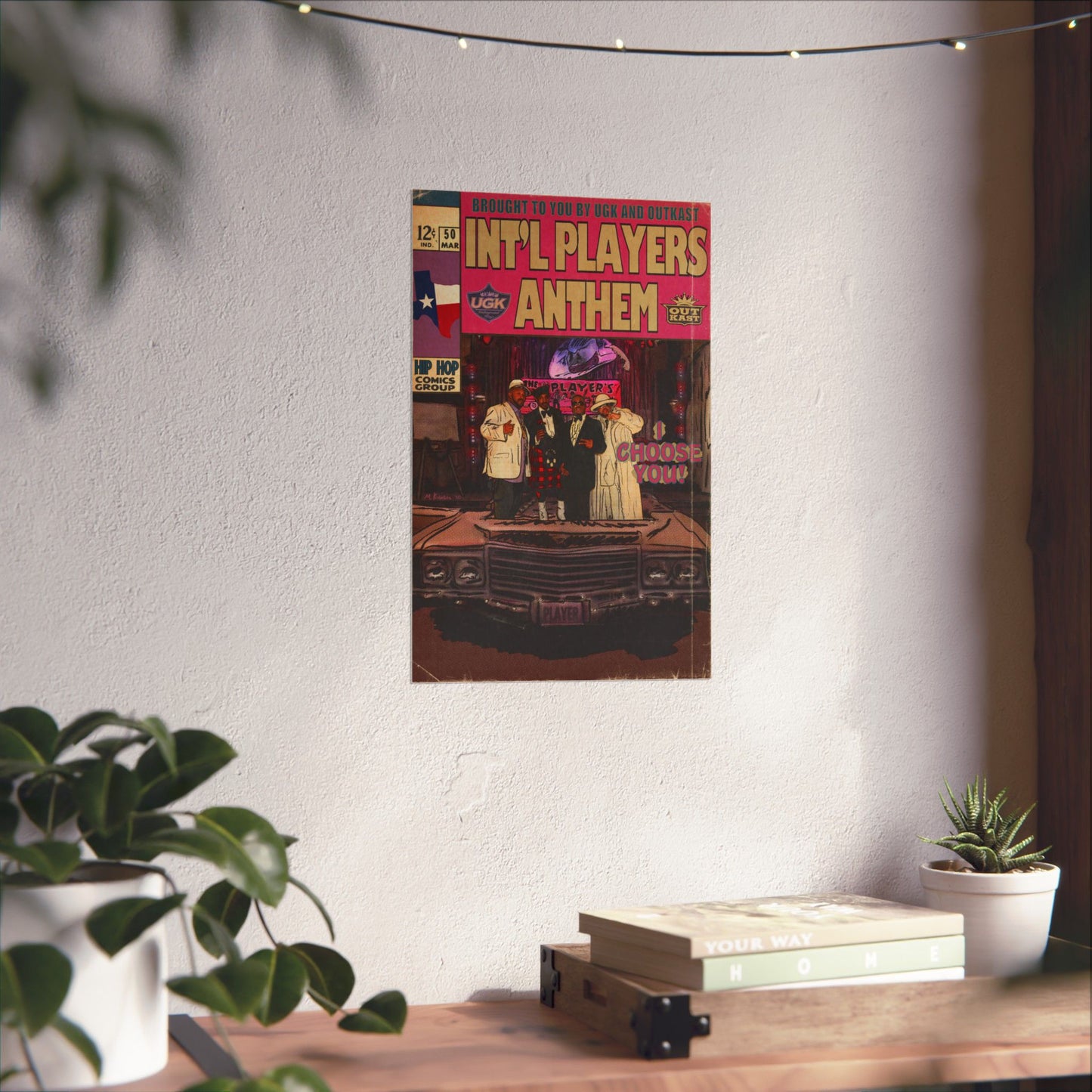 UGK & OutKast - Int’l Players Anthem- Matte Vertical Poster