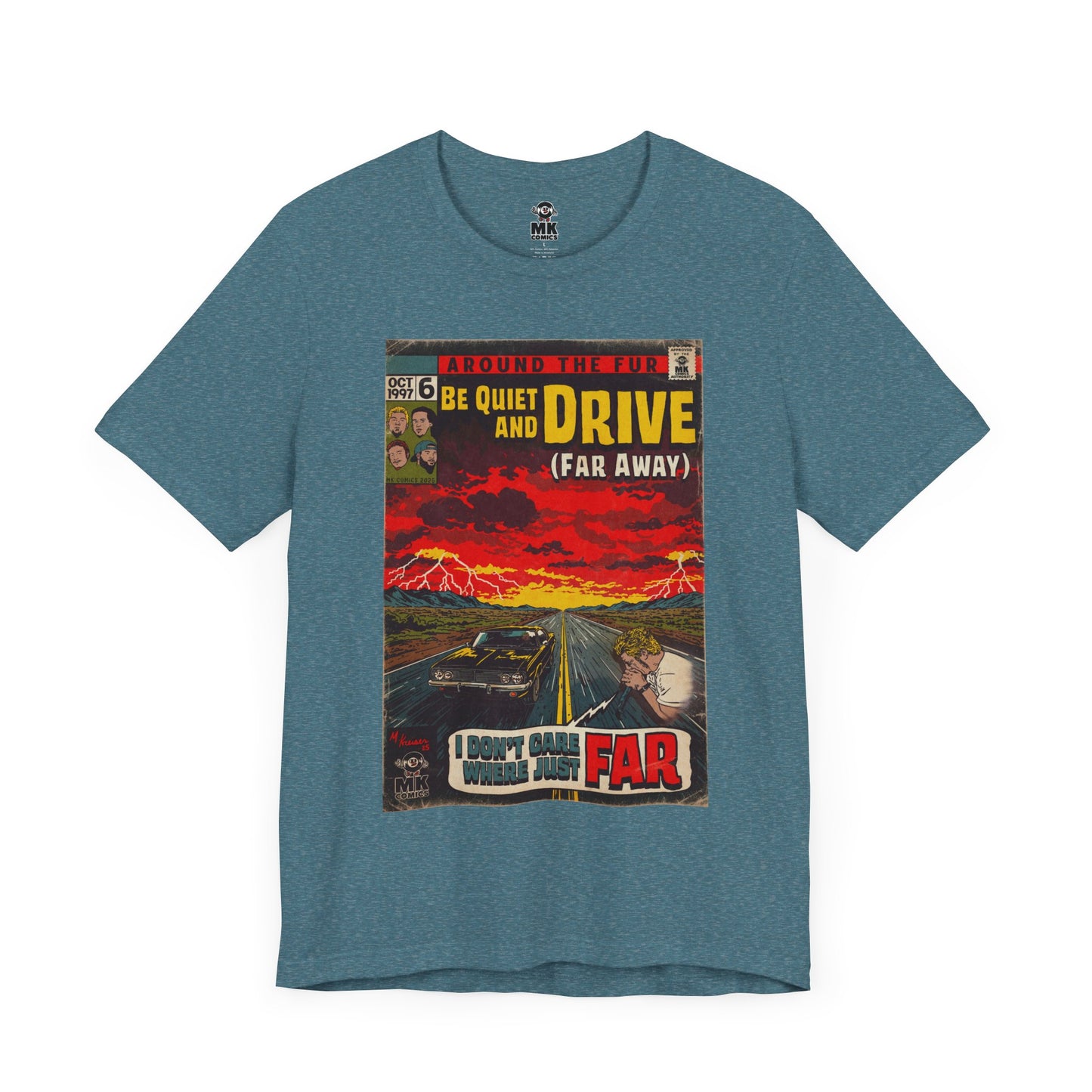 Be Quiet and Drive - Unisex Jersey Short Sleeve Tee