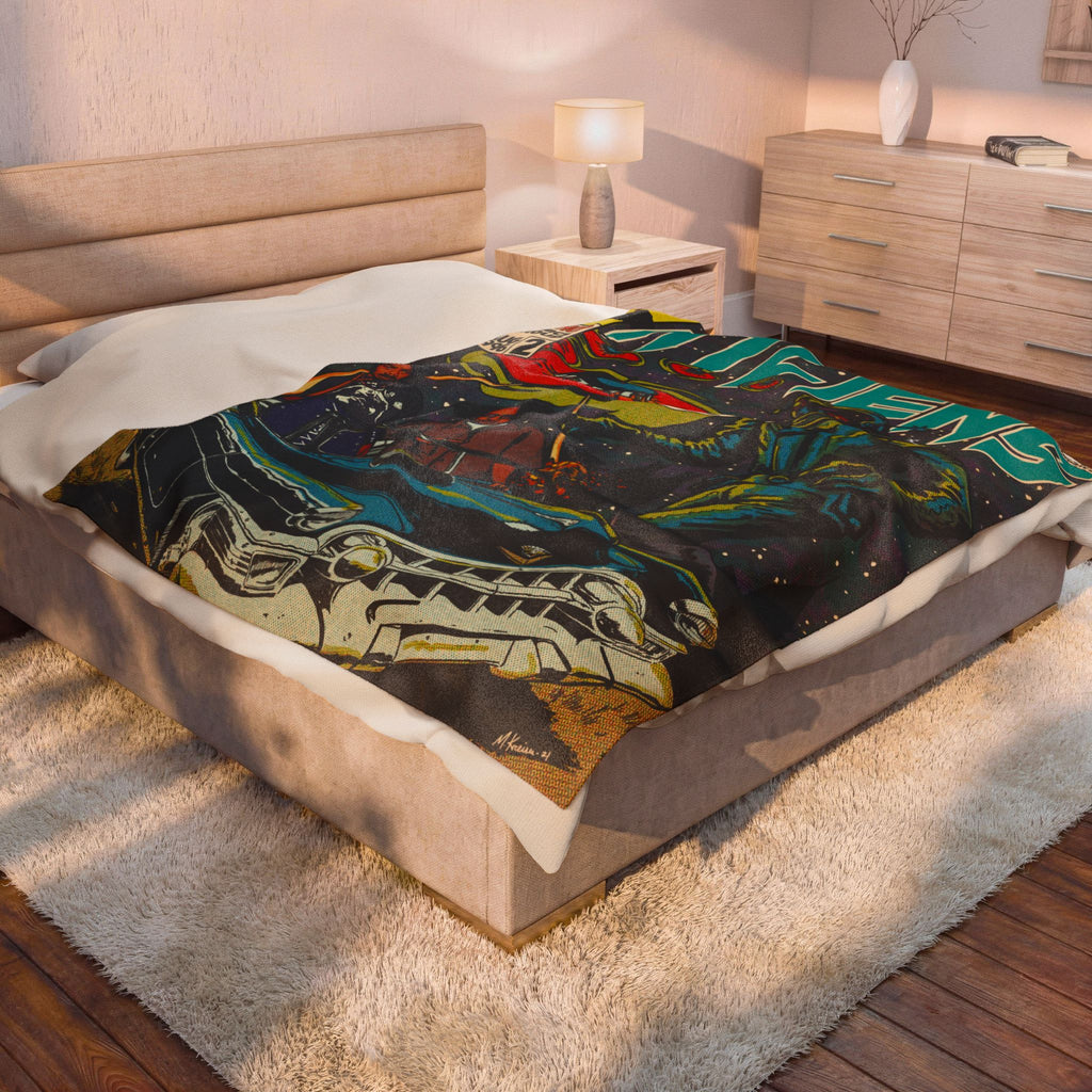 ATLiens - Velveteen Plush Blanket