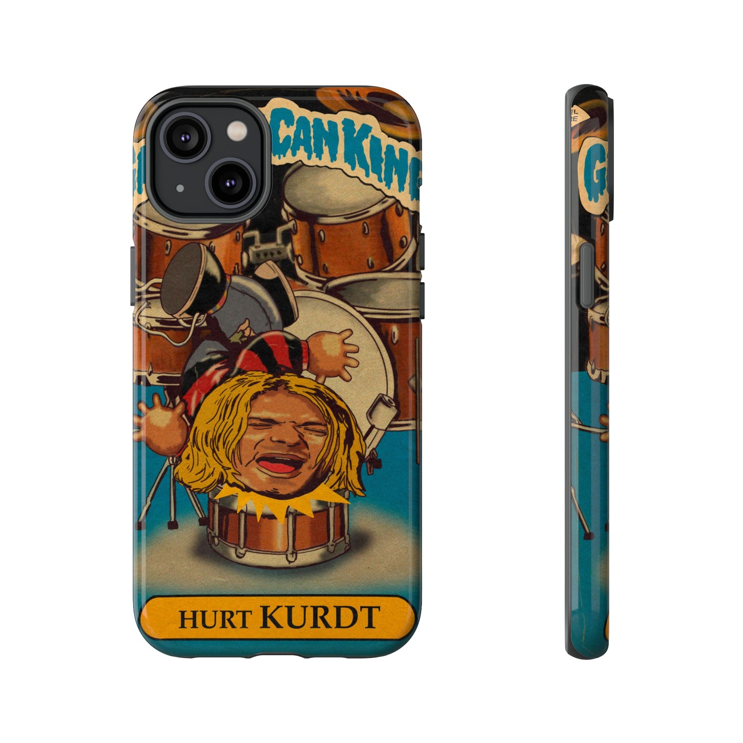 Hurt KURDT - Garbage Can Kings - Nirvana - Tough Phone Cases