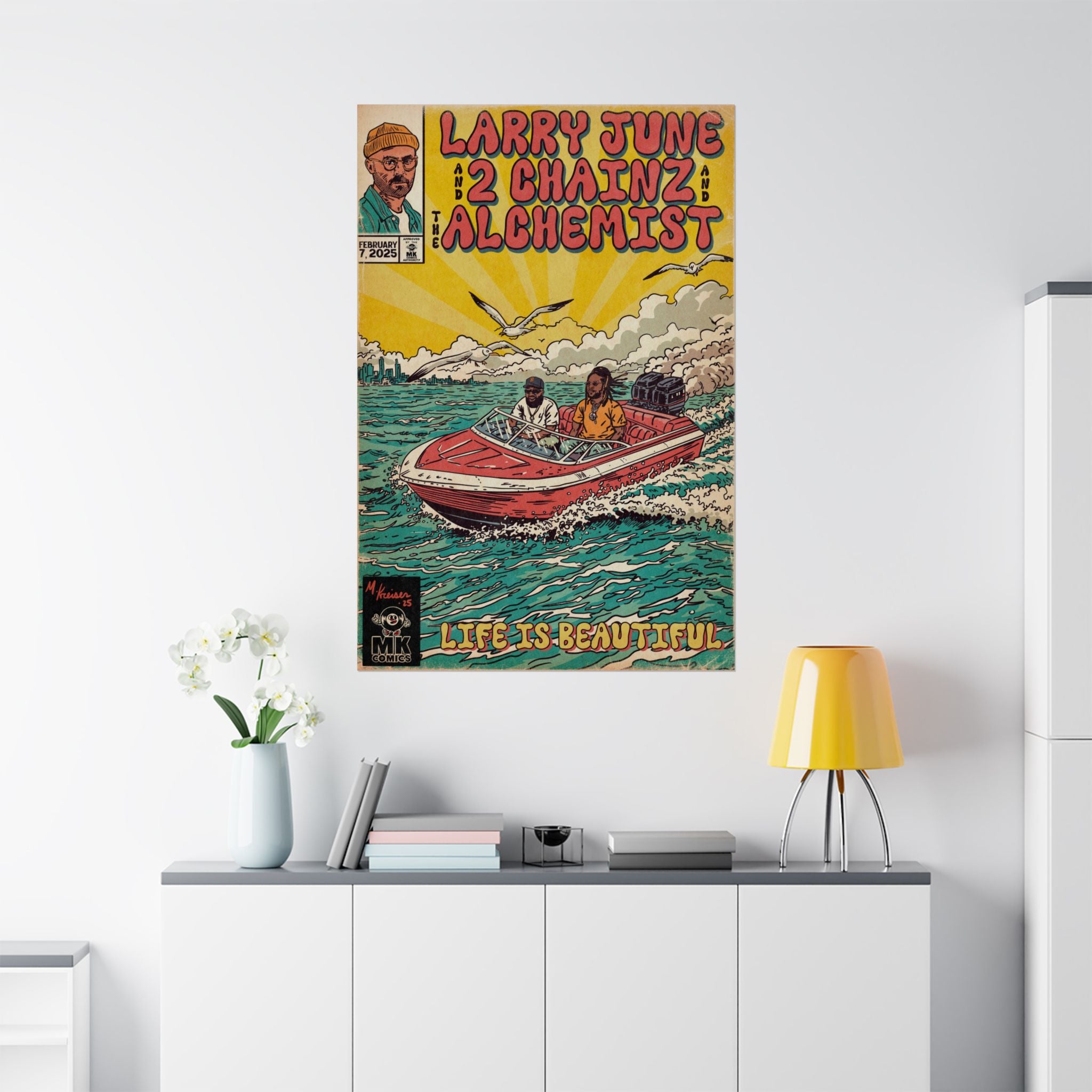 Life is Beautiful - Matte Vertical Posters