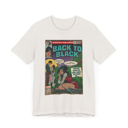 Amy Winehouse - Back to Black - Unisex Jersey Short Sleeve Tee