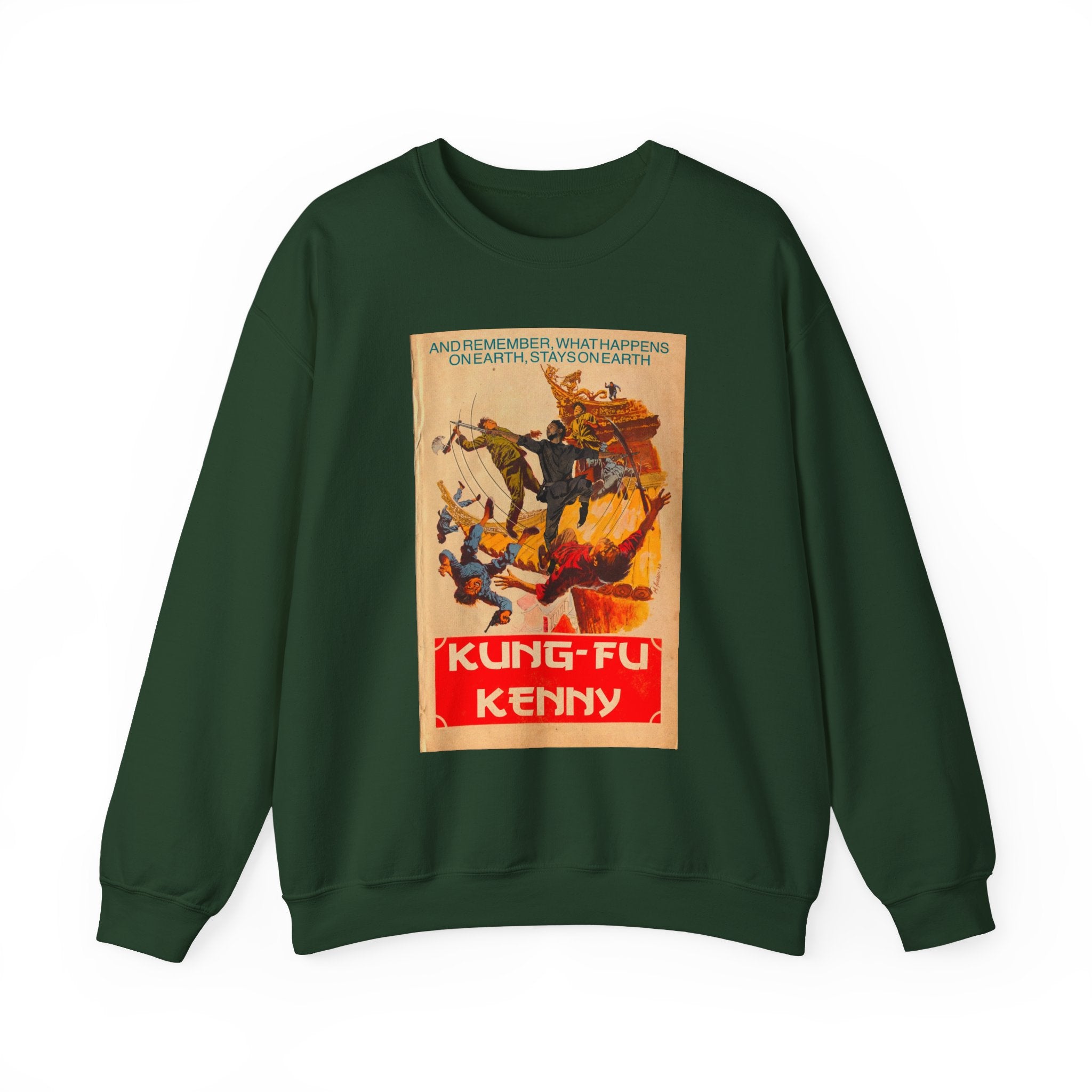 Kung Fu Kenny - Unisex Heavy Blend™ Crewneck Sweatshirt