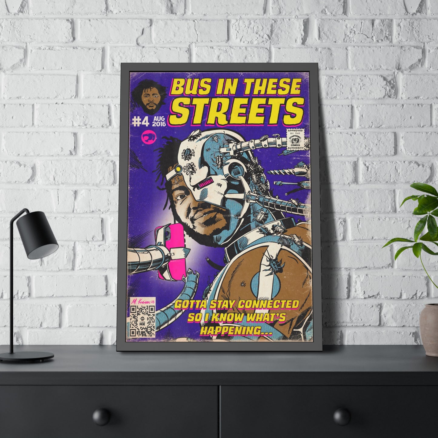 Thundercat - Bus In These Streets - Framed Paper Posters