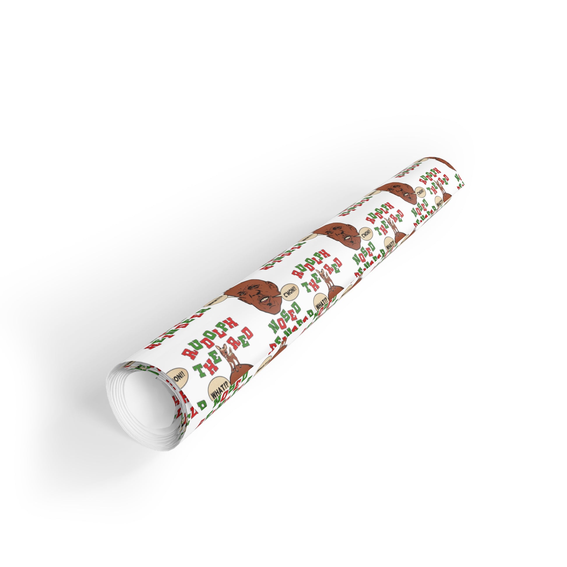 DMX - Rudolph - Christmas- Gift Wrapping Paper Rolls, 1pc – Fine Art Of MK