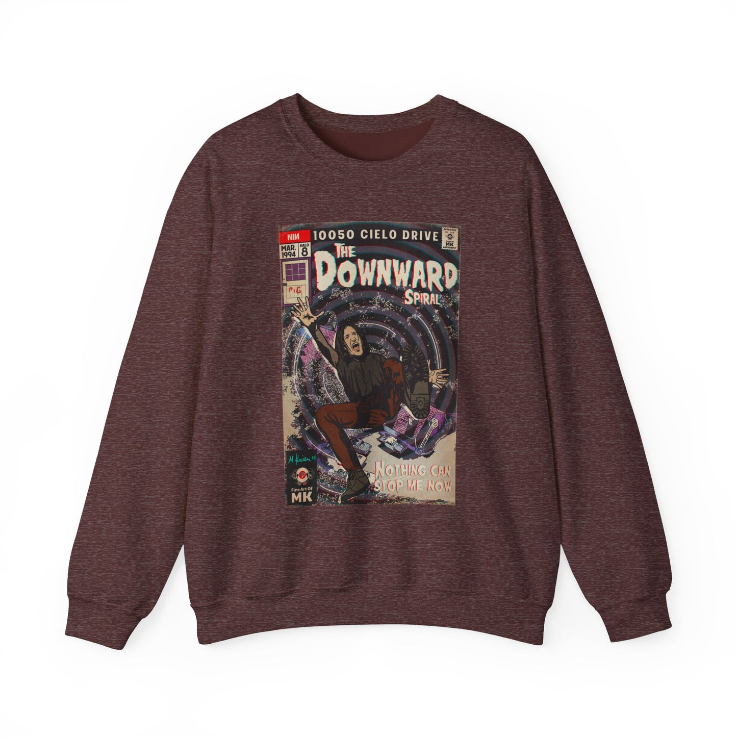NIN - The Downward Spiral - Unisex Heavy Blend™ Crewneck Sweatshirt