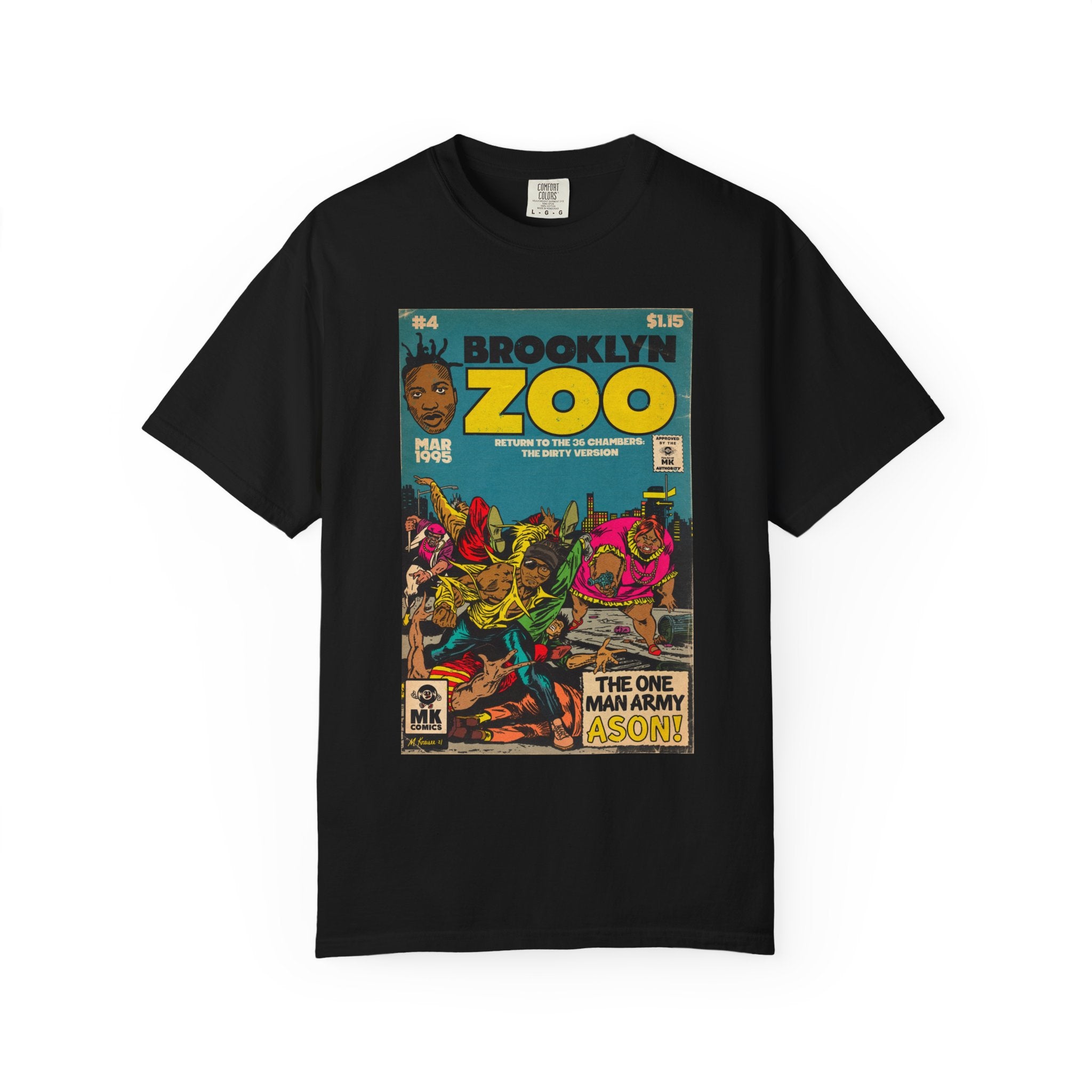 Brooklyn Zoo - Unisex Comfort Colors T-shirt