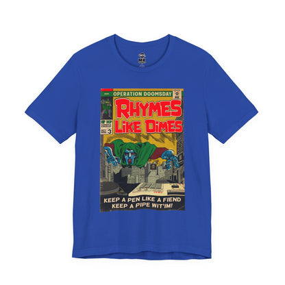 Rhymes Like Dimes - Unisex Jersey Short Sleeve Tee