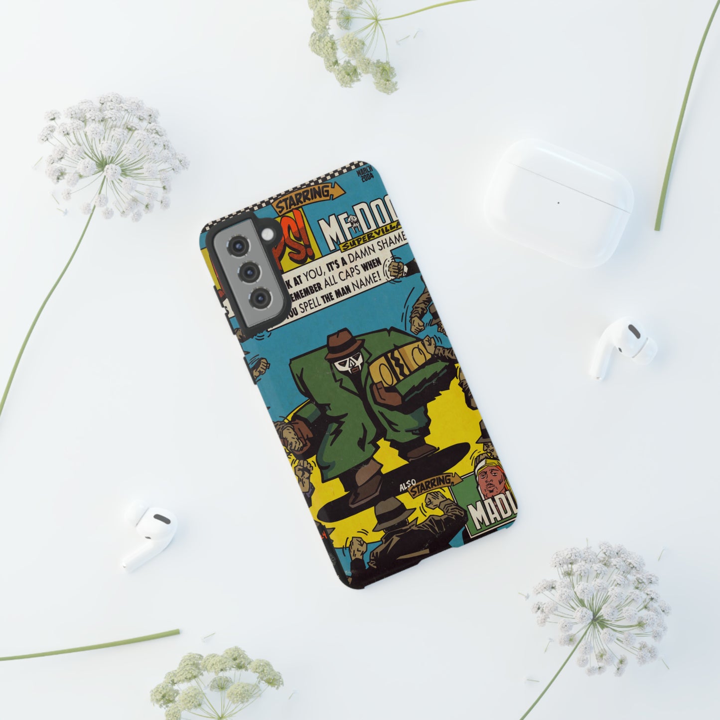 MF DOOM - All Caps - Tough Phone Cases