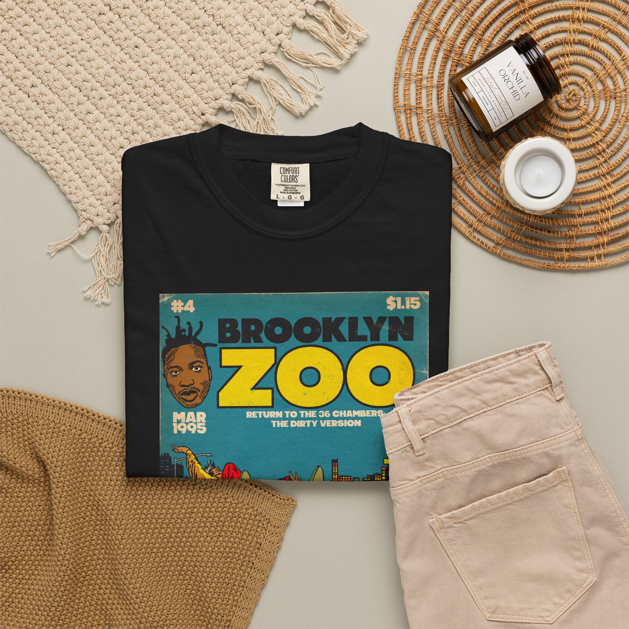 Brooklyn Zoo - Unisex Comfort Colors T-shirt