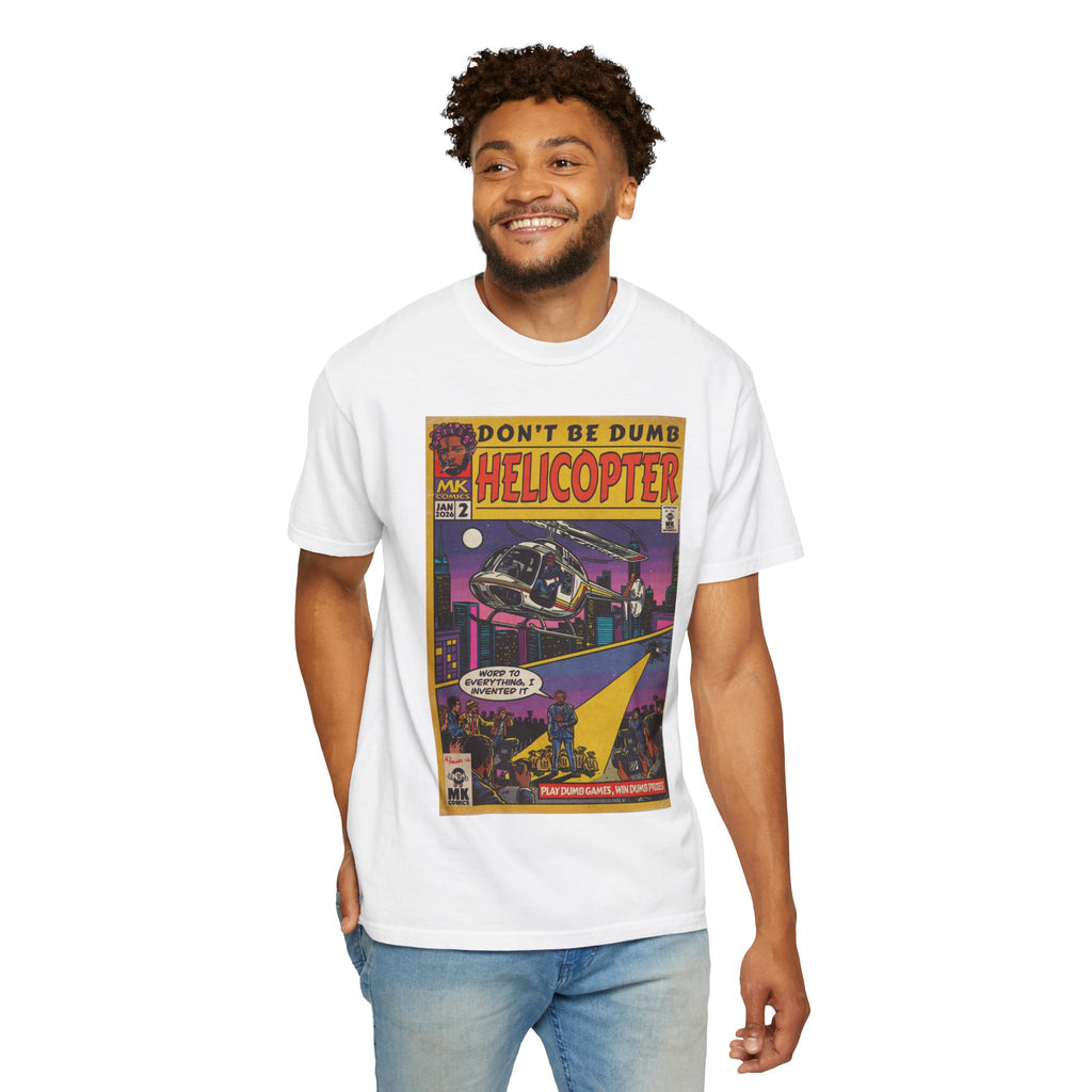 Helicopter - Unisex Comfort Colors T-shirt
