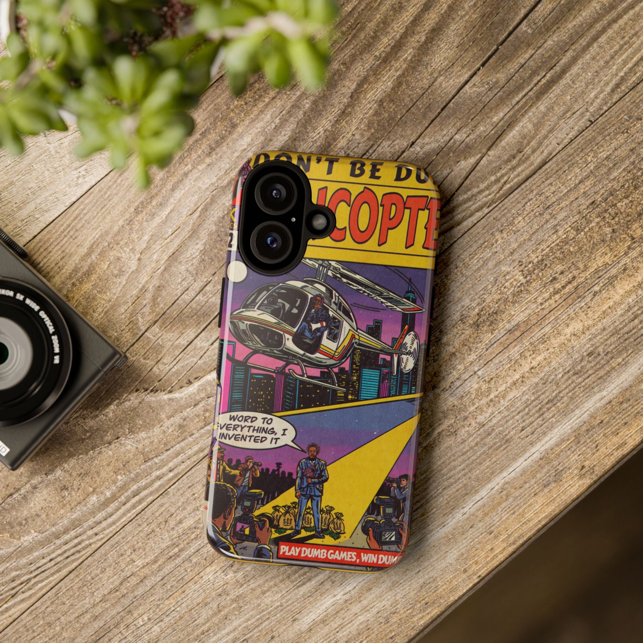 Helicopter - Tough Phone Cases