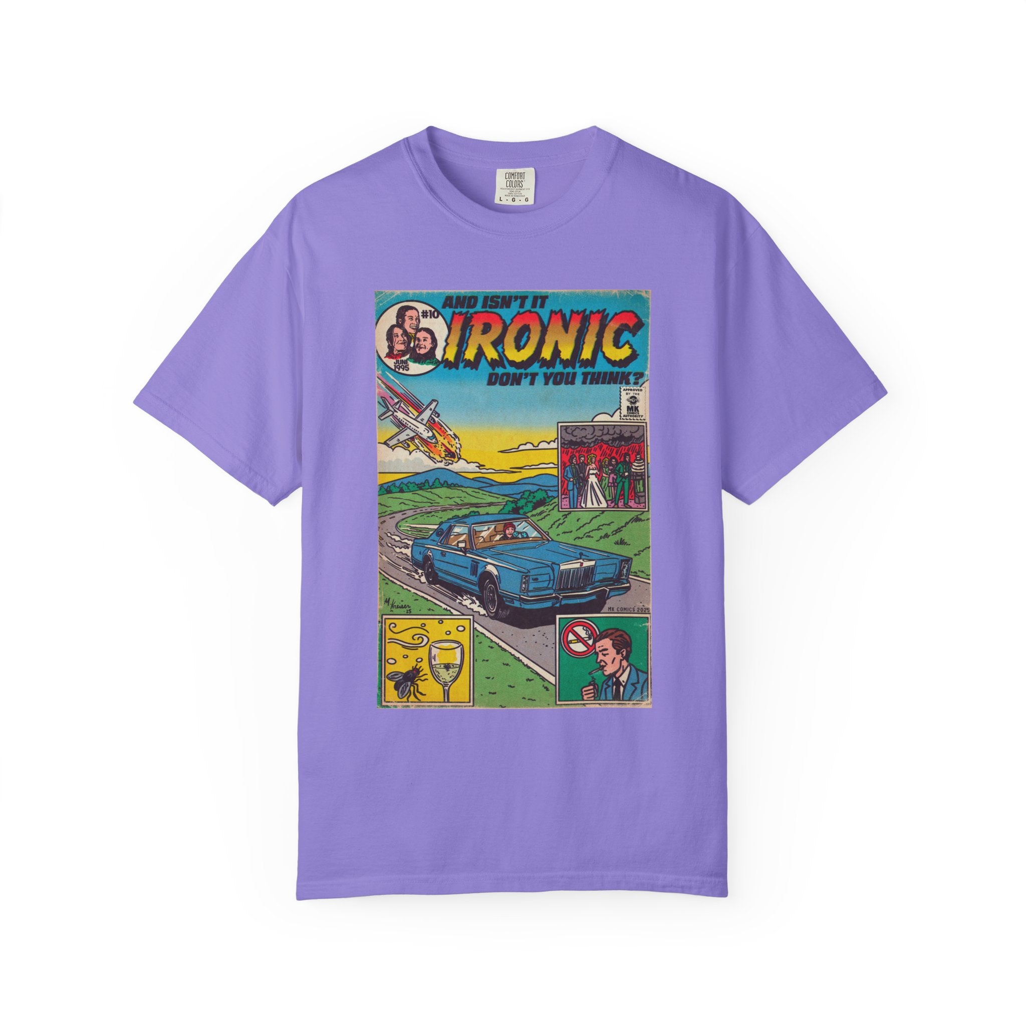 Ironic - Unisex Comfort Colors T-shirt