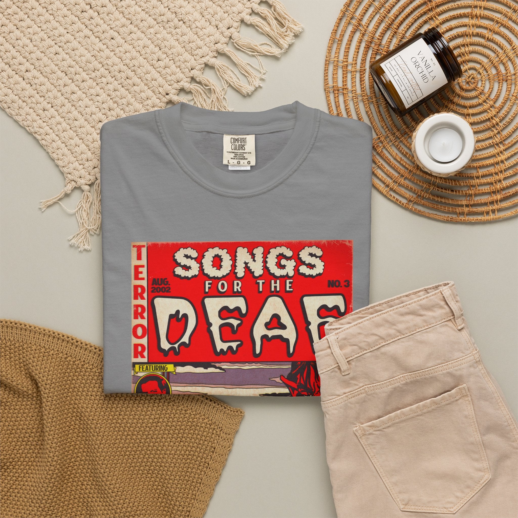 Songs for the Deaf - Unisex Comfort Colors T-shirt
