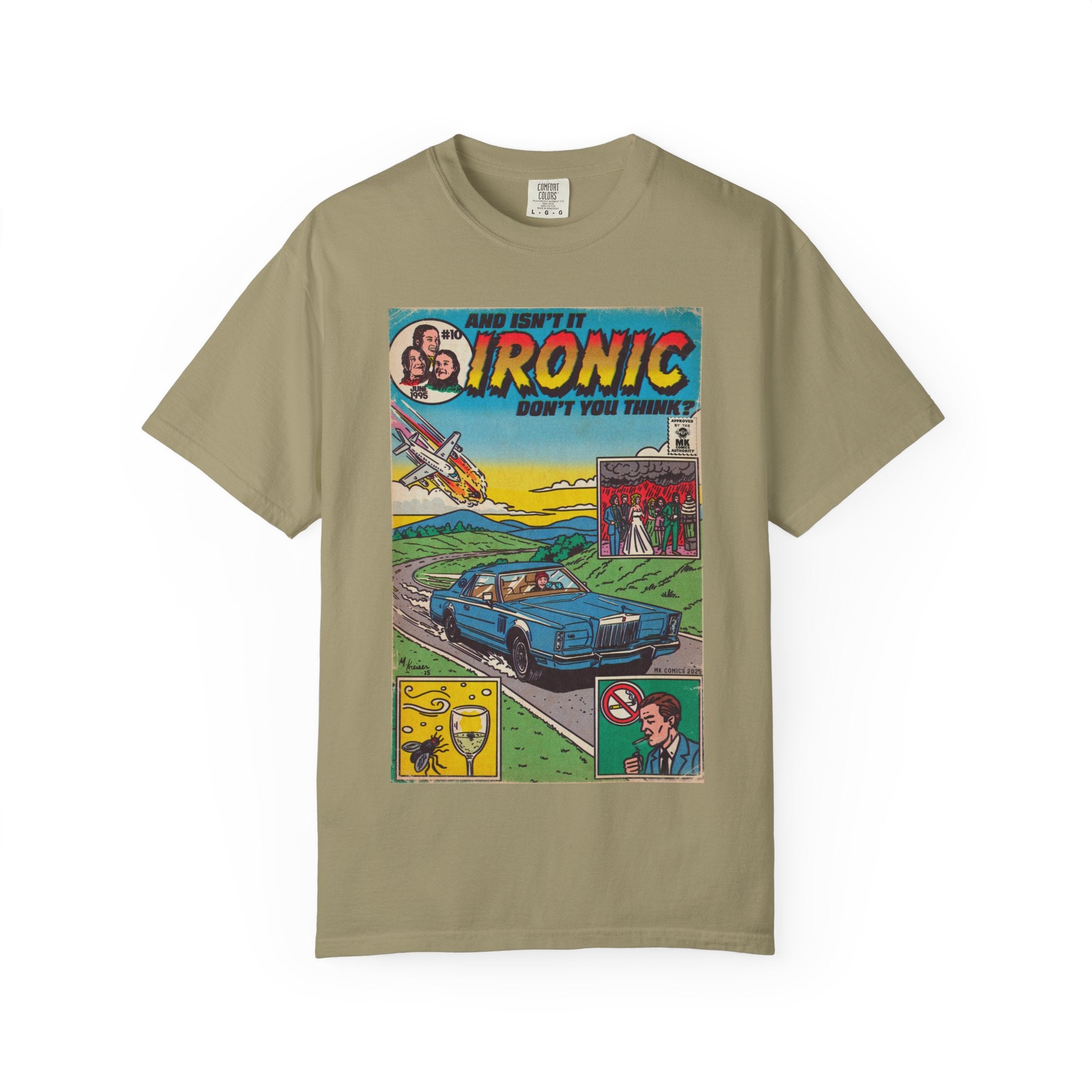 Ironic - Unisex Comfort Colors T-shirt