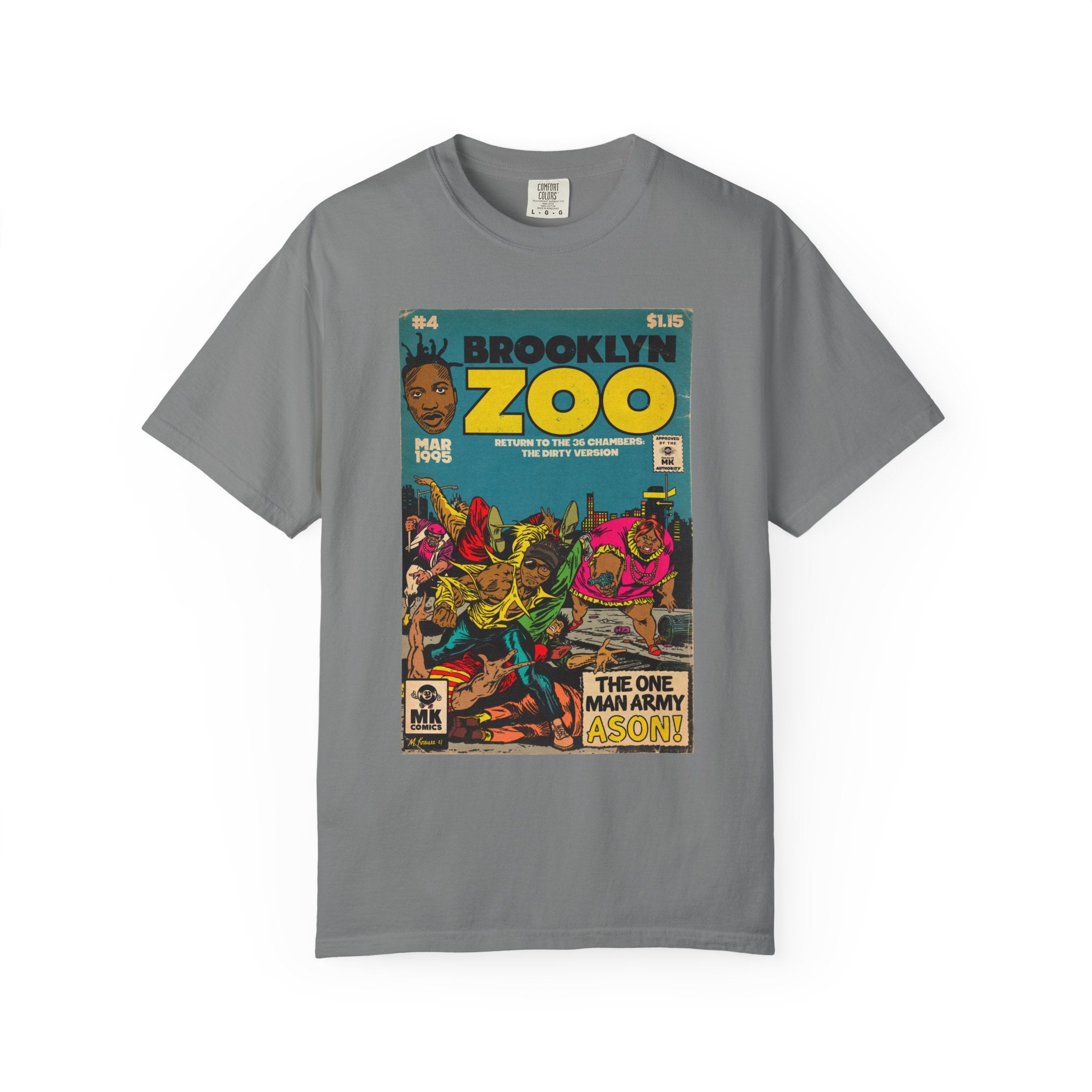 Brooklyn Zoo - Unisex Comfort Colors T-shirt