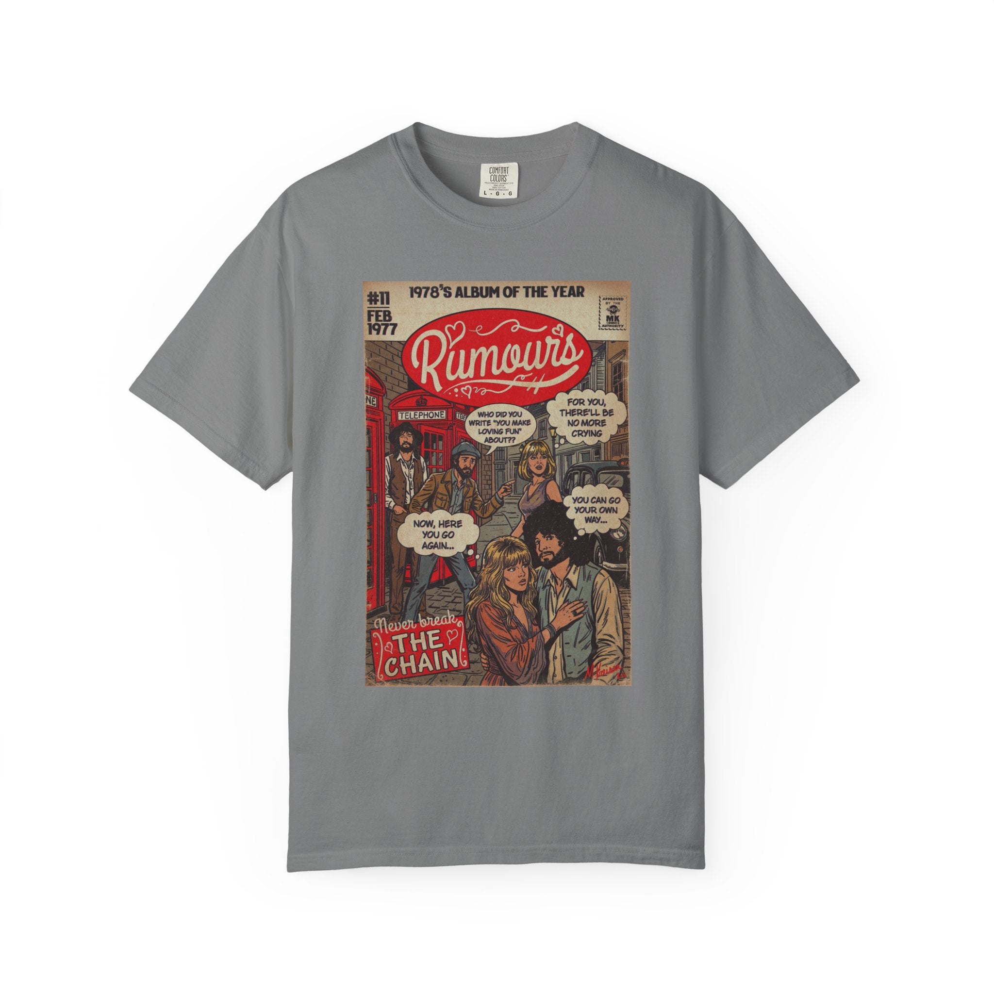 Rumours - Unisex Comfort Colors T-shirt