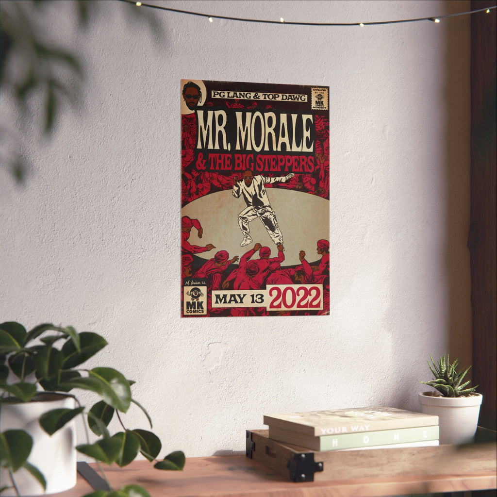 Mr.Morale & The Big Steppers- Vertical Matte Poster