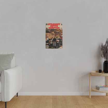 NWA - Straight Outta Compton - Matte Canvas, Stretched, 0.75"
