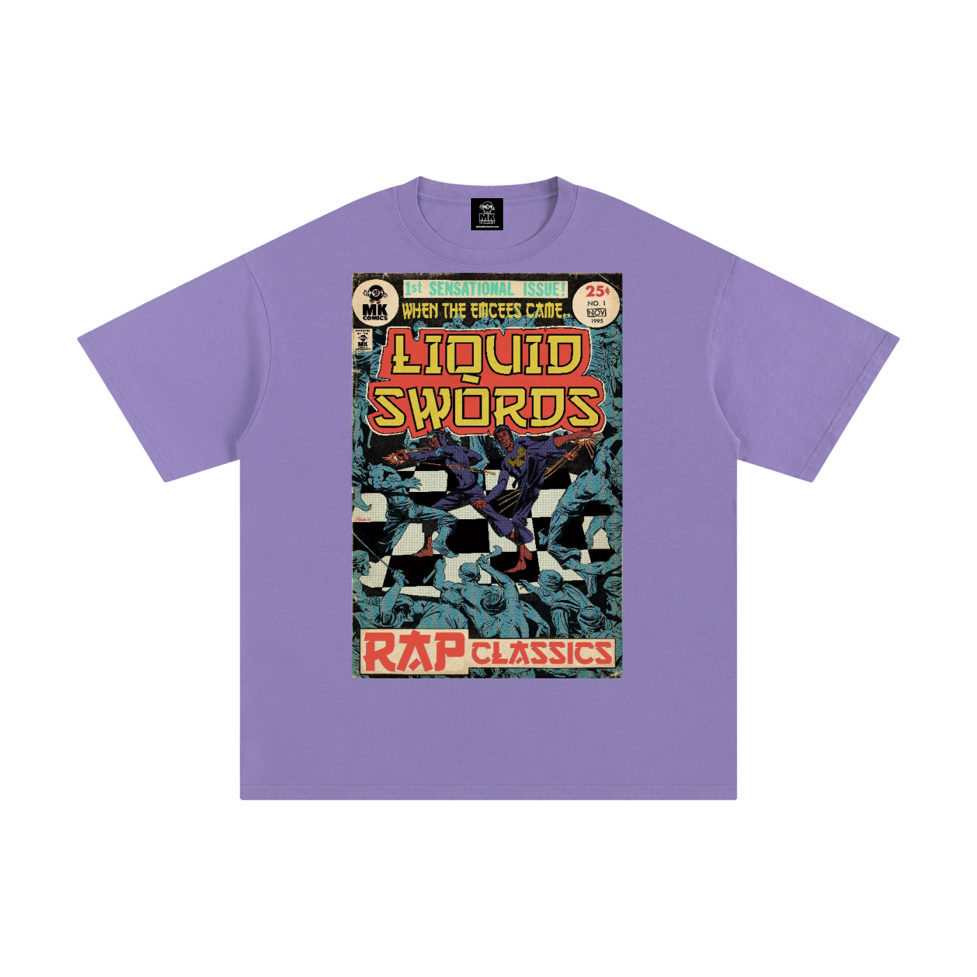 Liquid Swords - MK Classics - Unisex Pure Cotton T-Shirt