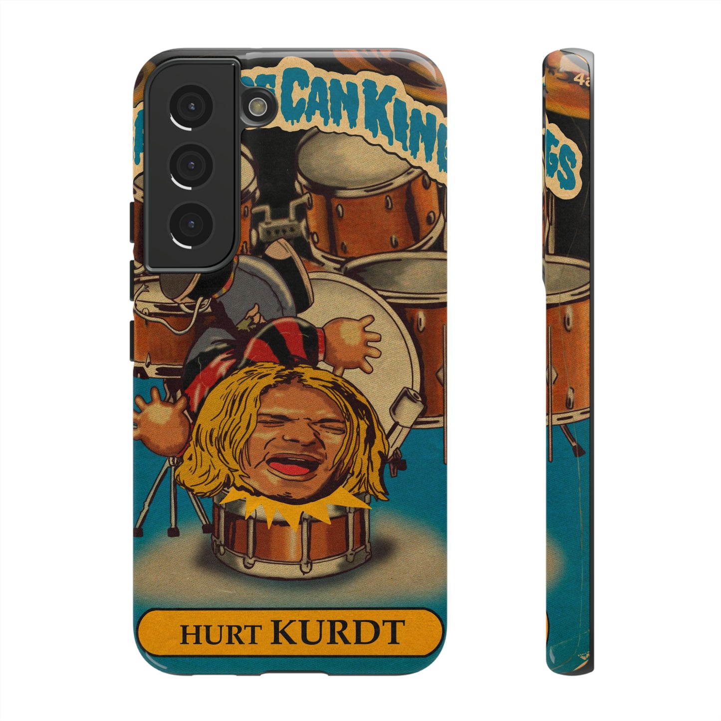 Hurt KURDT - Garbage Can Kings - Nirvana - Tough Phone Cases