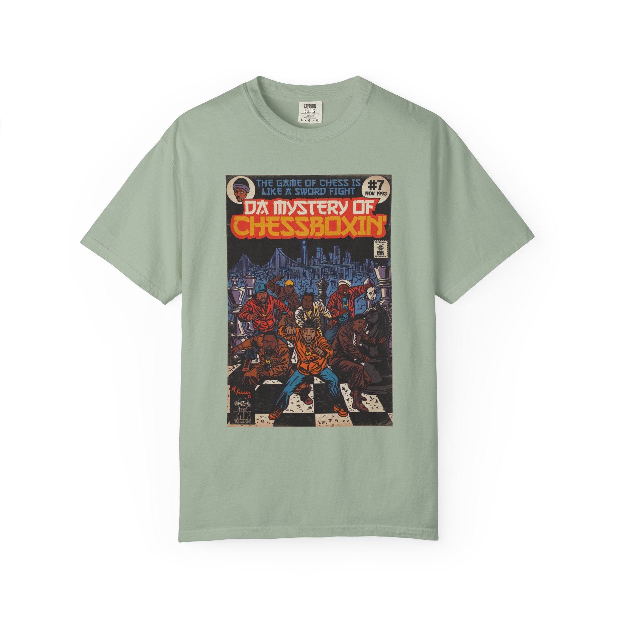 Da Mystery of Chessboxin - Unisex Comfort Colors T-shirt | Hip Hop Graphic Cotton Oversized Streetwear Tee