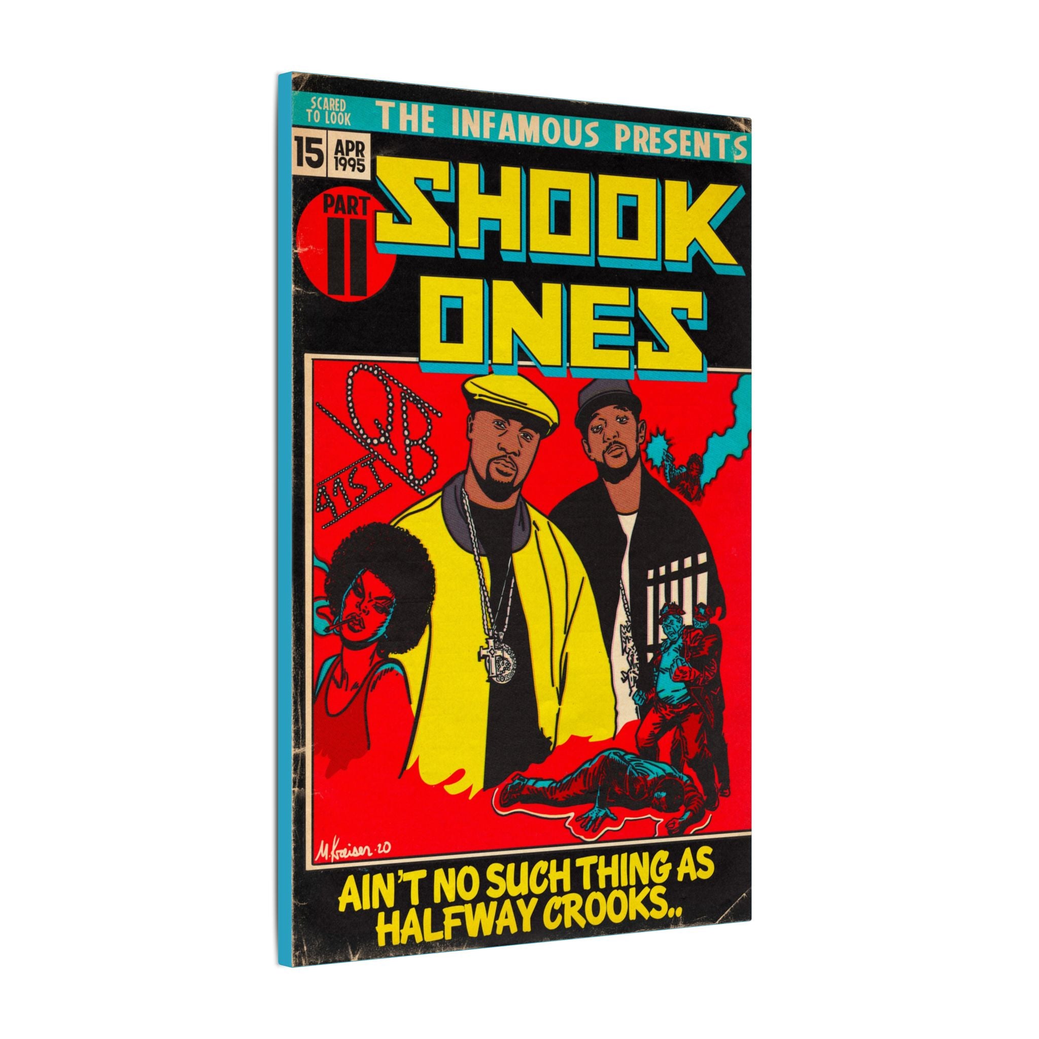 Shook Ones 2 - Matte Canvas, Stretched, 0.75" (Multi-Size)