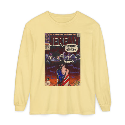 Jeremy - Unisex Comfort Colors Long Sleeve T-Shirt