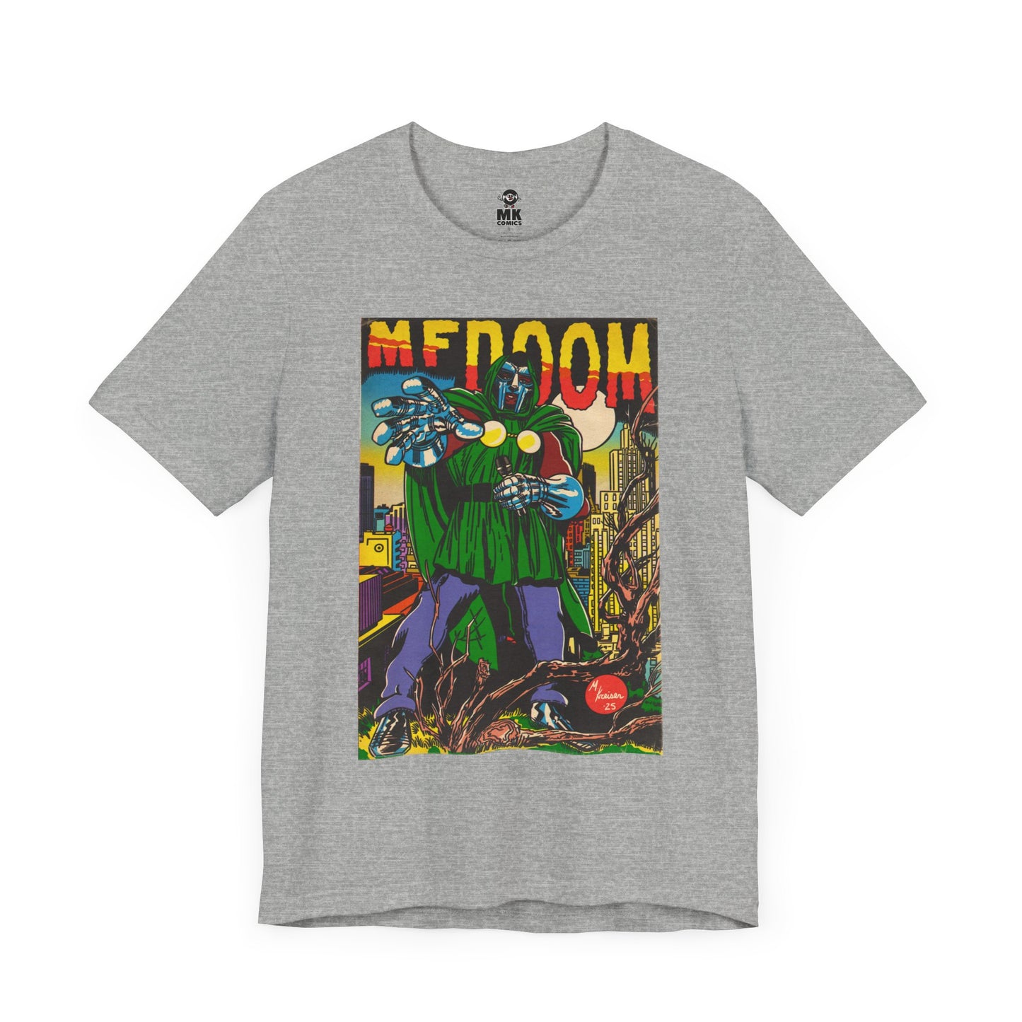 DOOM - Comic Book Art - Unisex Jersey T-Shirt