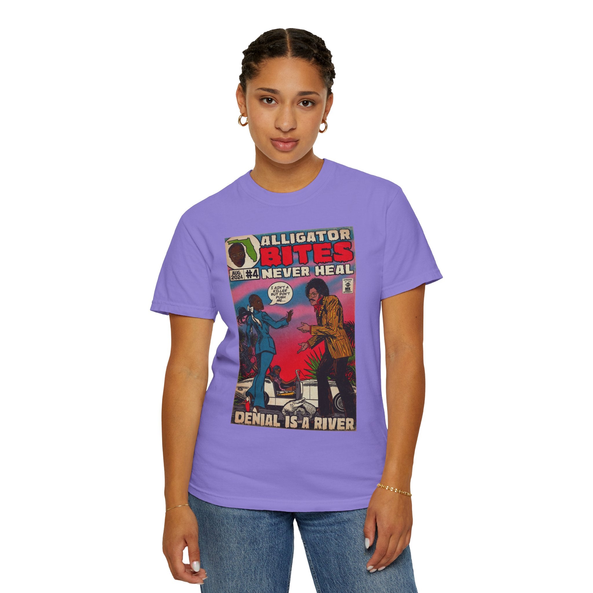 Denial is a River - Unisex Comfort Colors T-shirt