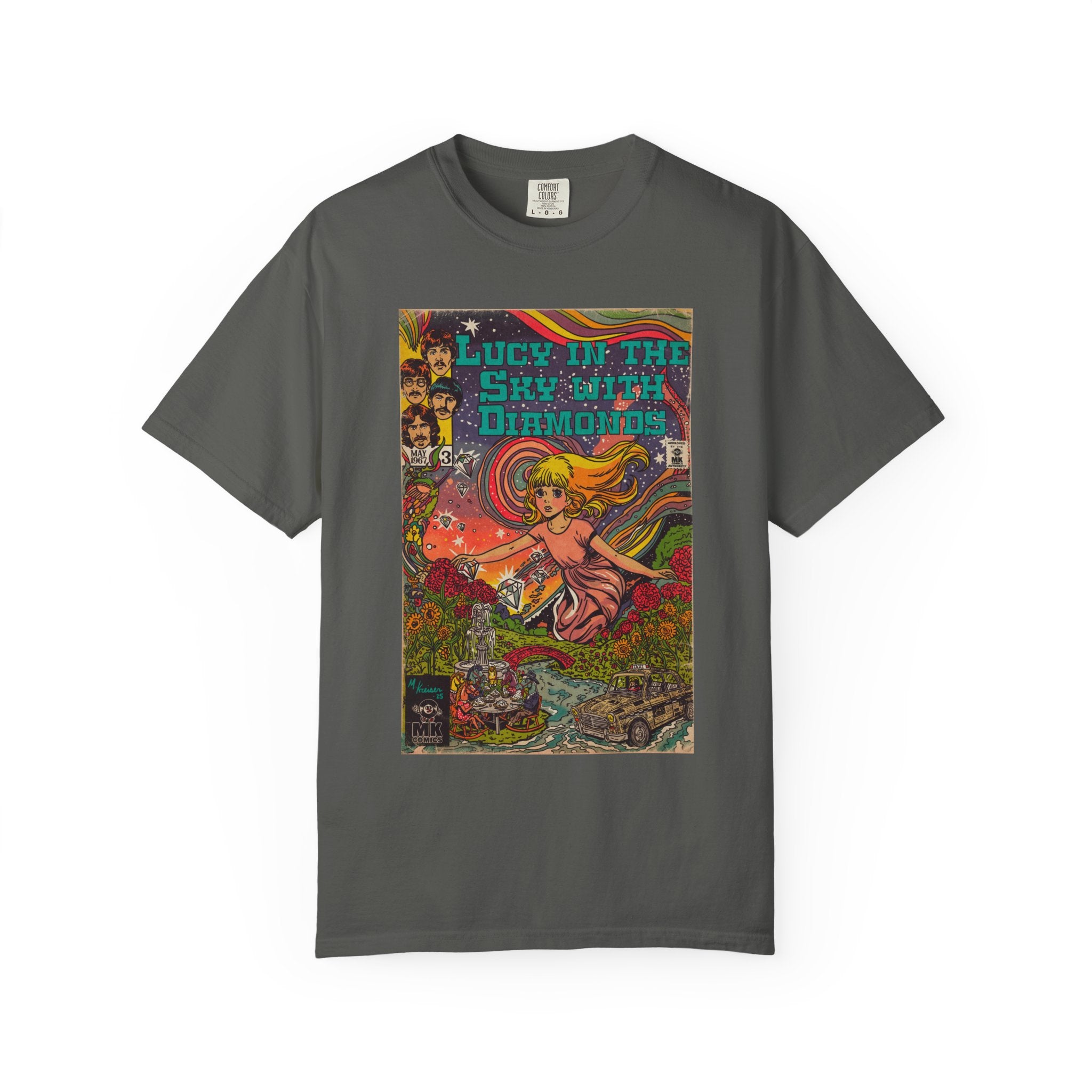 Lucy in the Sky with Diamonds - Unisex Comfort Colors T-shirt