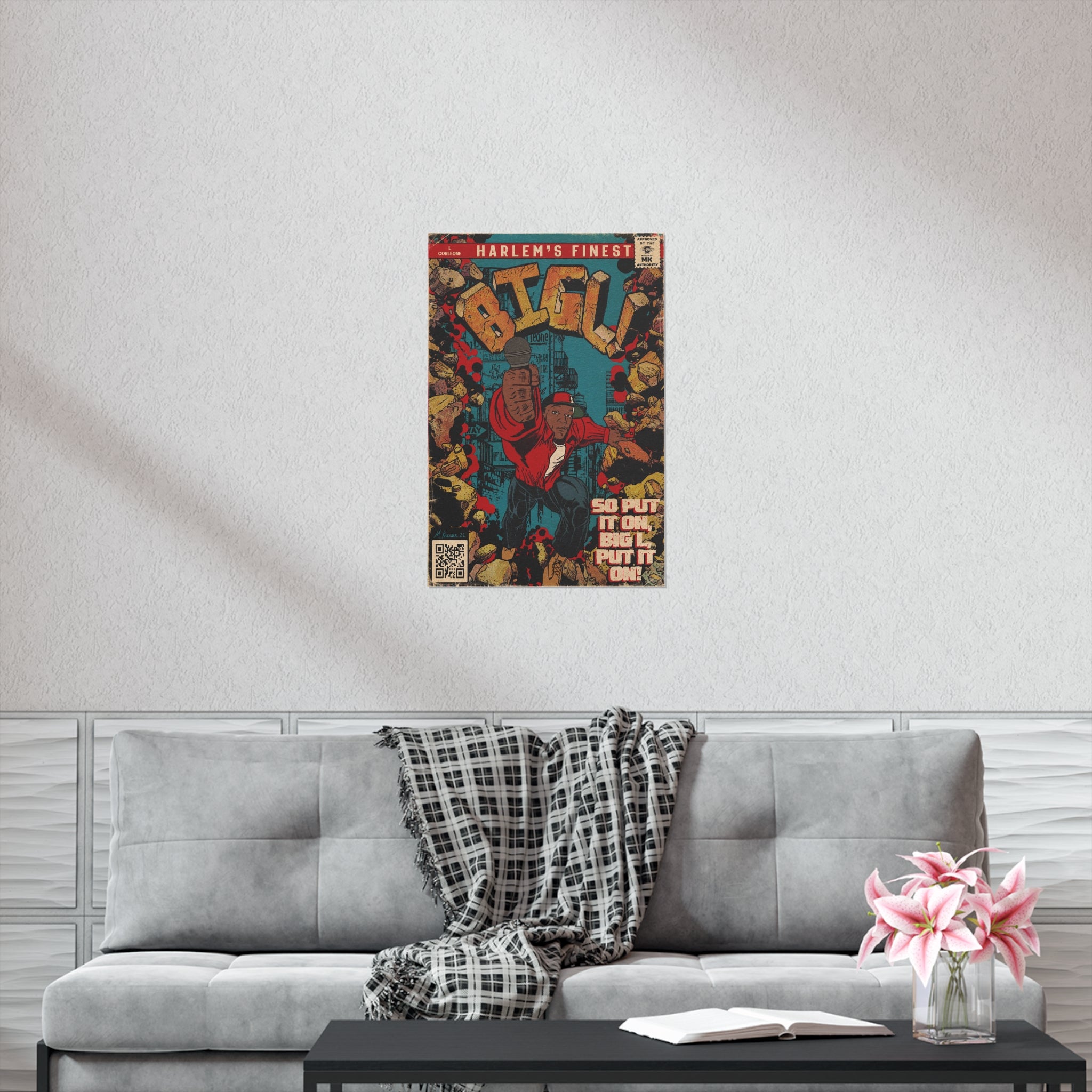 Put It On - Vertical Matte Poster