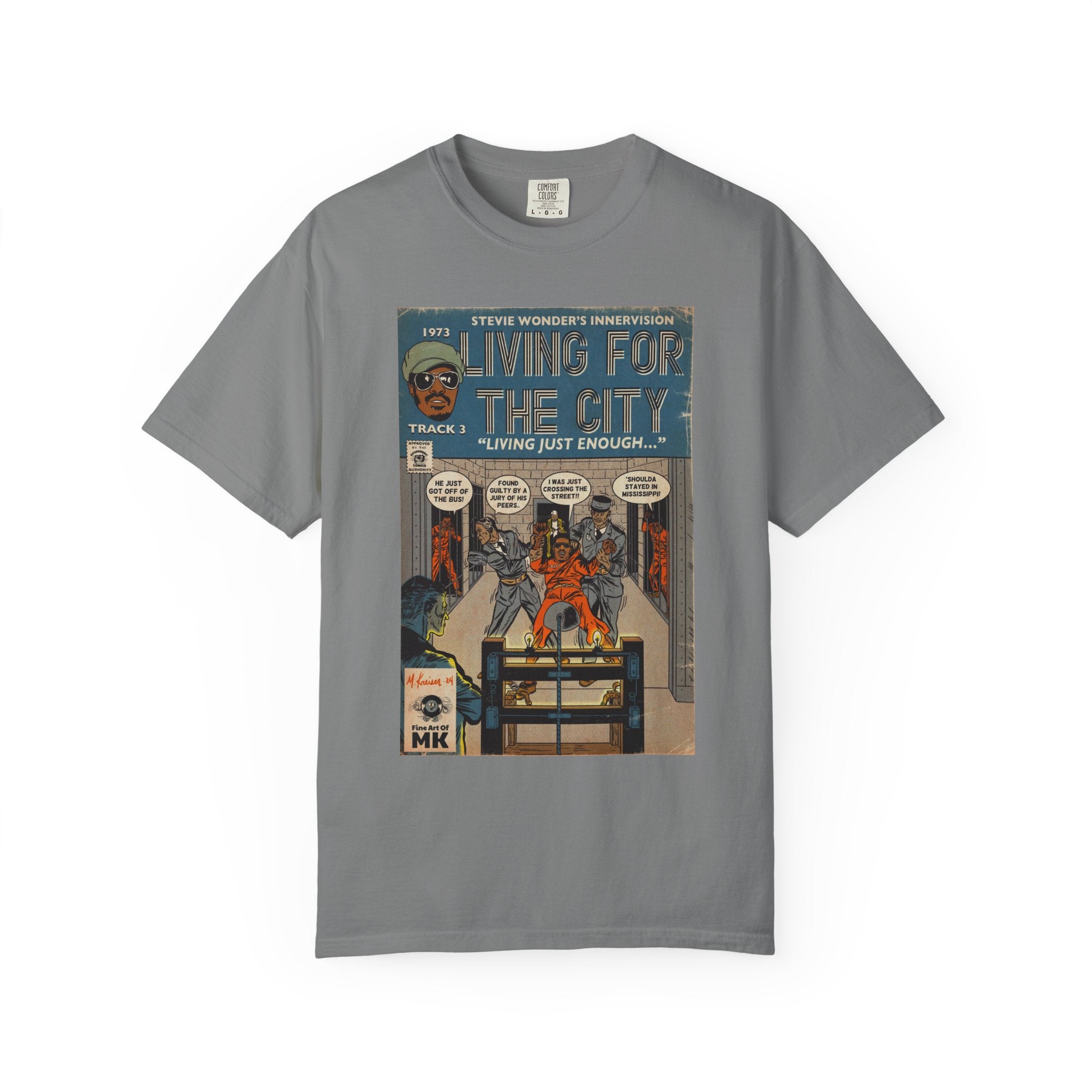 Living For The City - Unisex Comfort Colors T-shirt