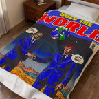 The Man Who Sold the World - Velveteen Plush Blanket