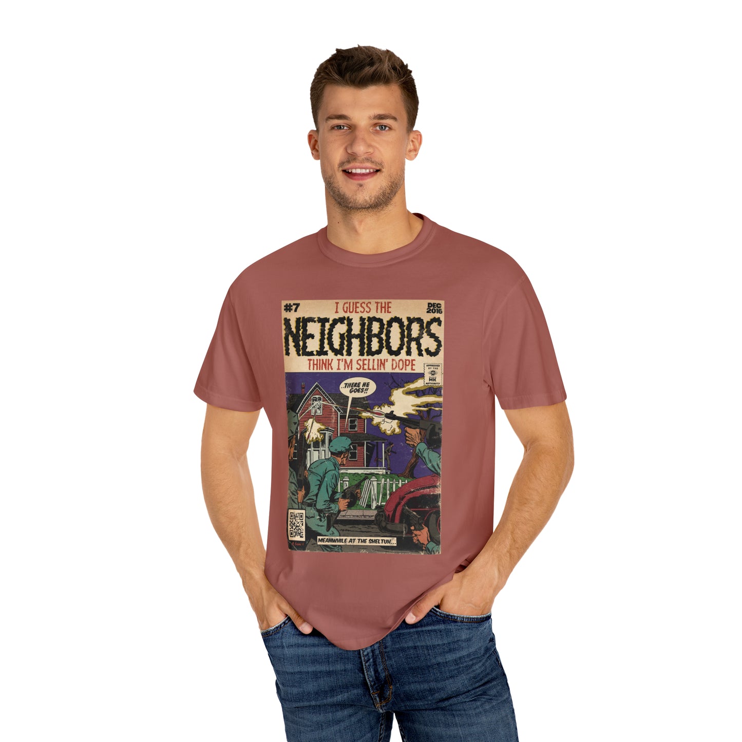 J. Cole - Neighbors - Unisex Comfort Colors T-shirt