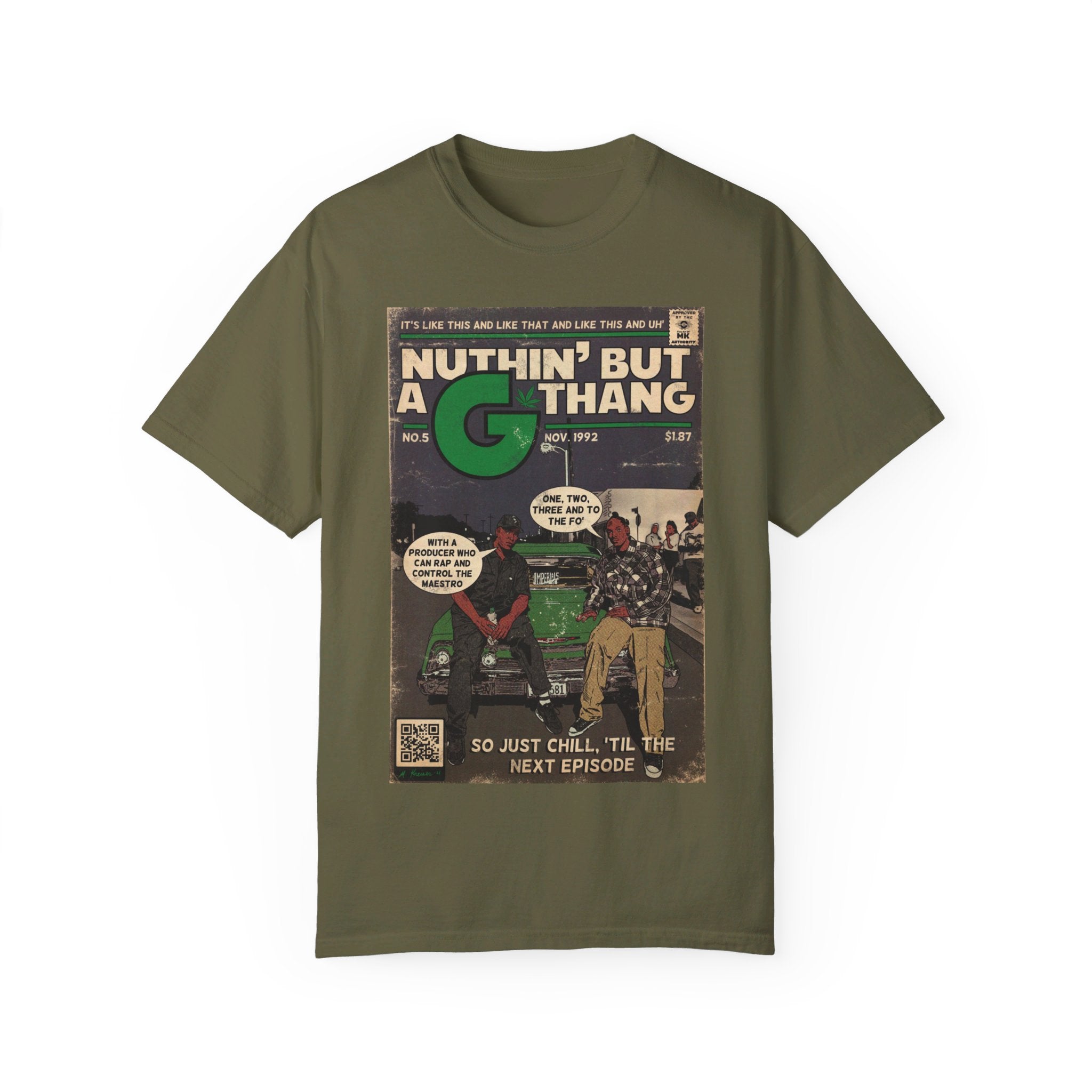 Dr. Dre & Snoop Dogg - Ain’t Nuthin But a G Thang - Unisex Comfort Colors T-shirt