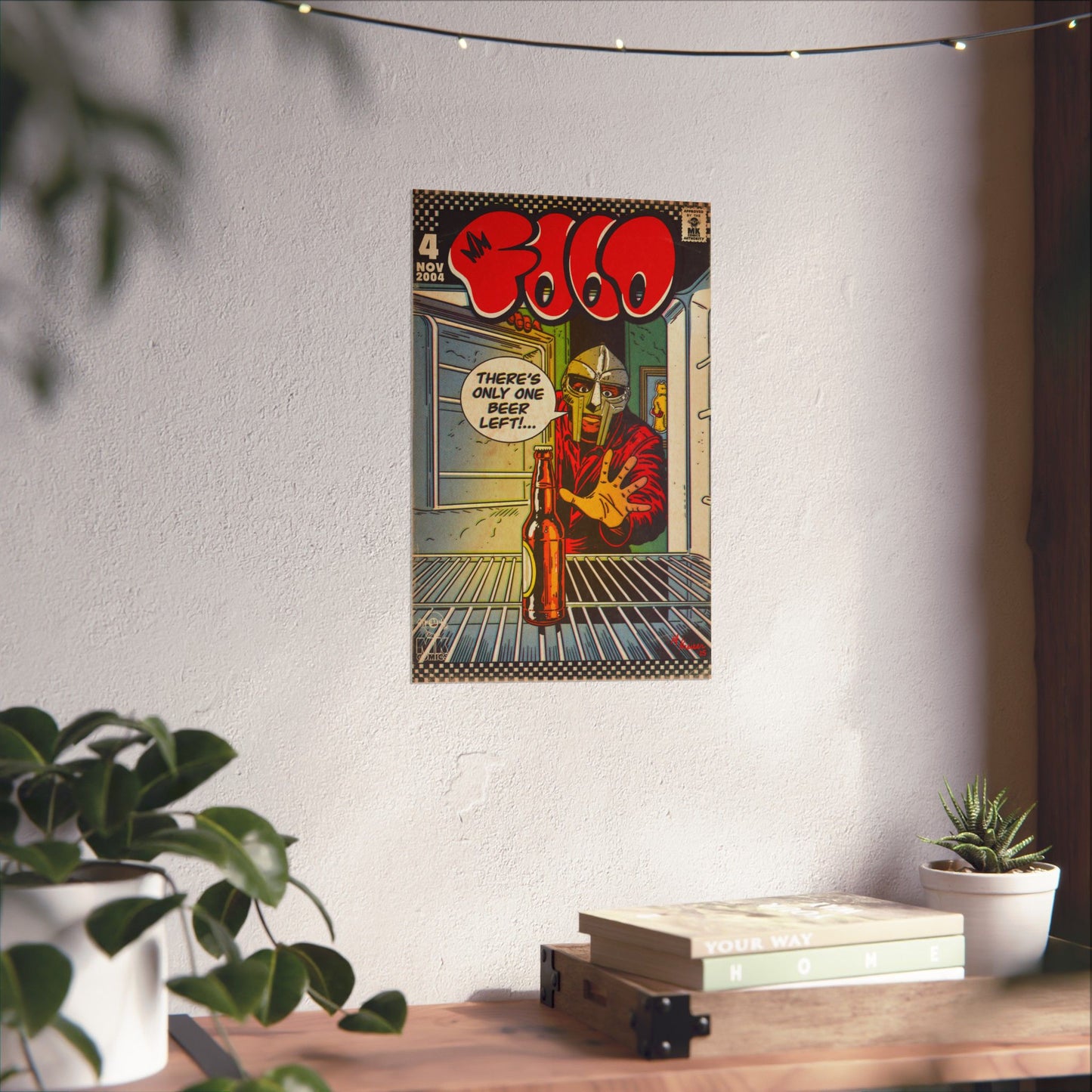 One Beer - Vertical Matte Poster