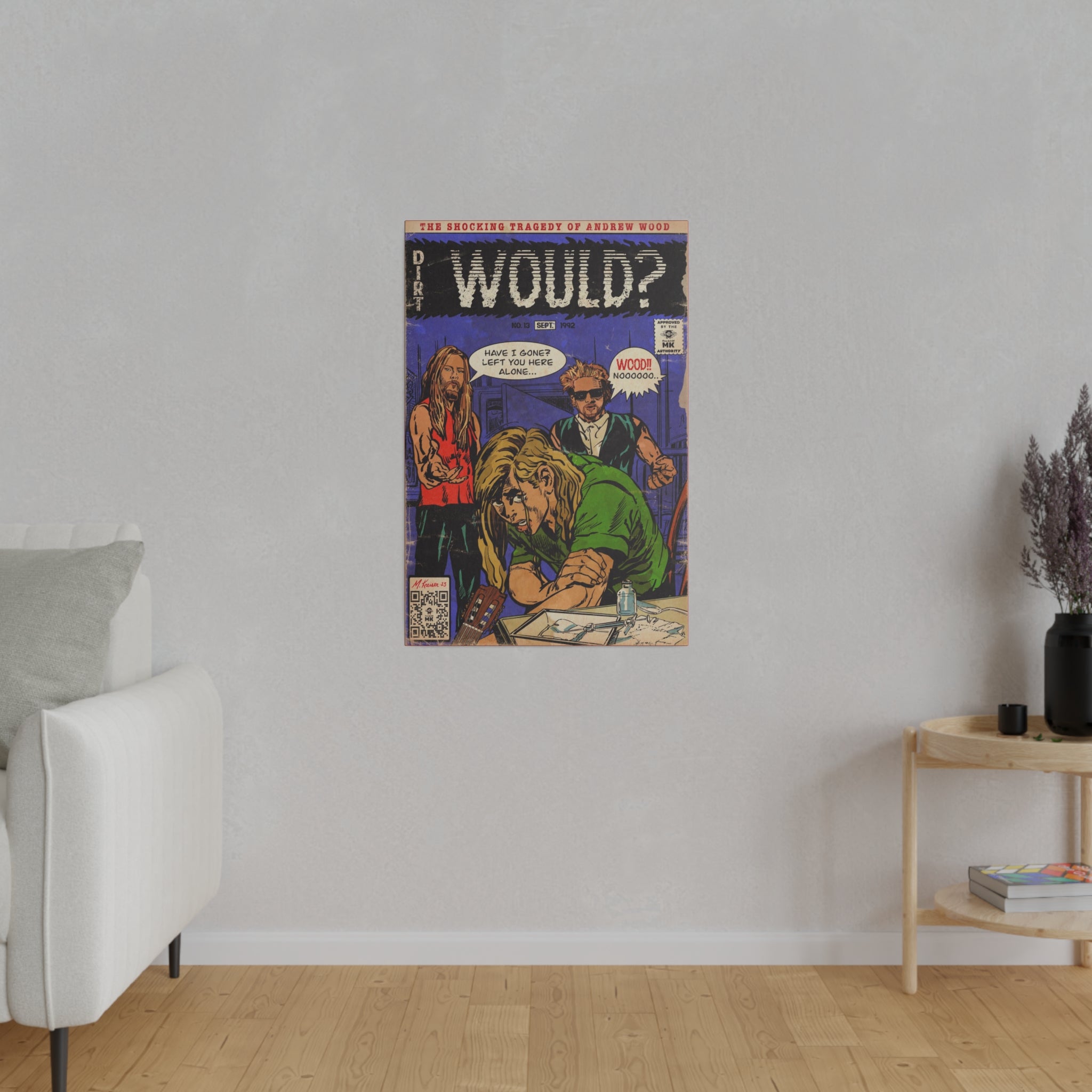 Would? - Matte Canvas, Stretched, 0.75"