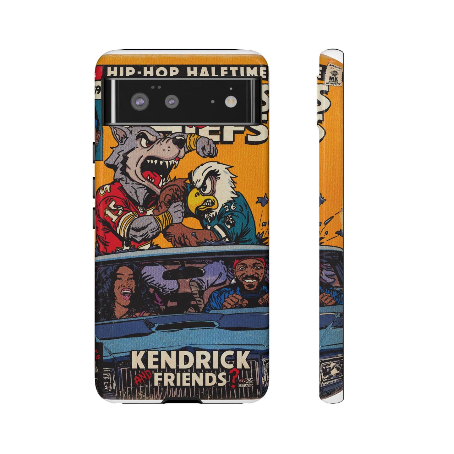 Kendrick & SZA - 2025 Halftime - Eagles vs Chiefs - Tough Phone Cases