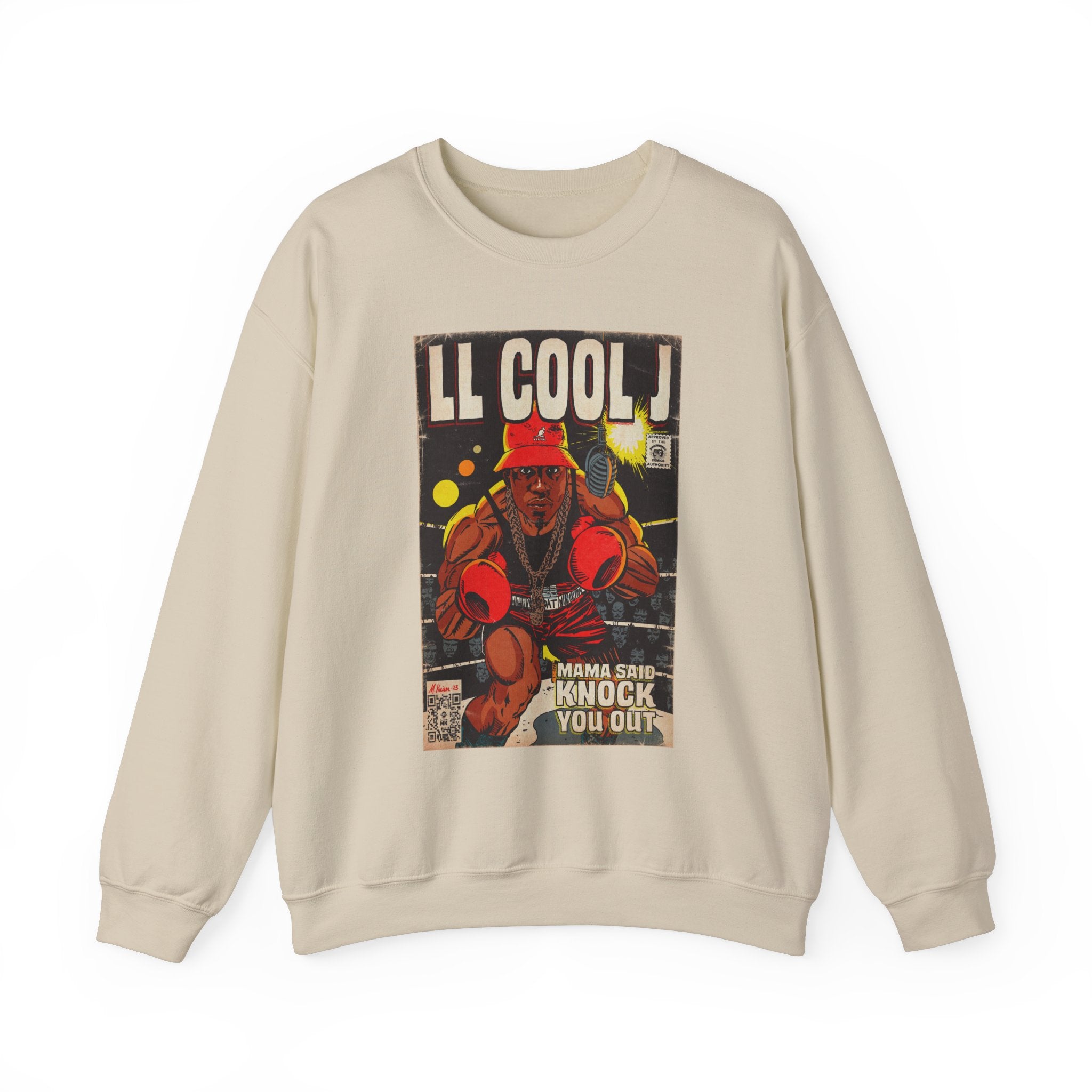 Mama Said Knock You Out - Unisex Heavy Blend™ Crewneck Sweatshirt