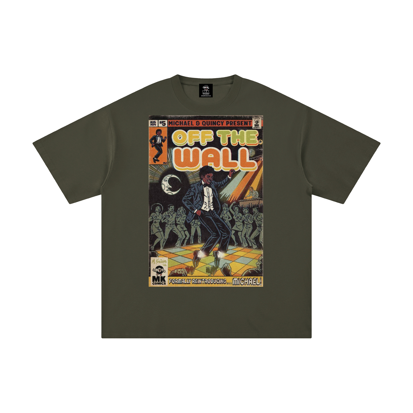 Off the Wall - Unisex Pure Cotton T-Shirt