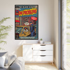 99 Problems - Matte Canvas, Framed (Multi-color)