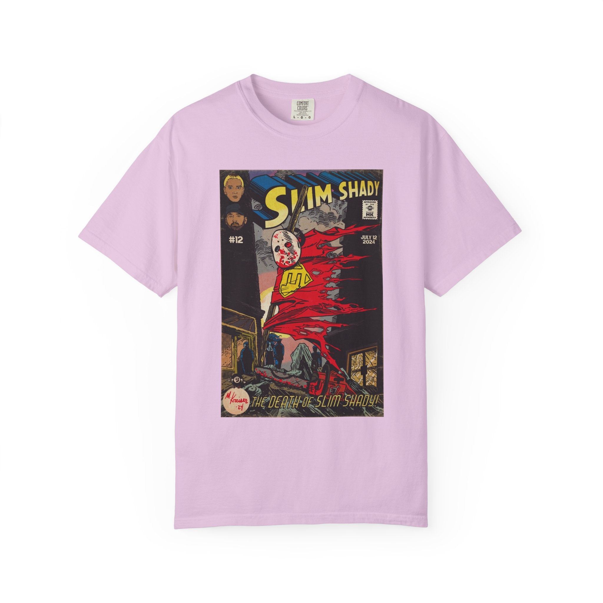 Death of Slim Shady - Unisex Comfort Colors T-shirt