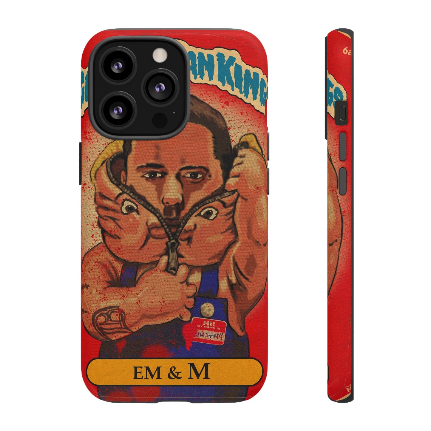 Em & M - Garbage Can Kings - Eminem - Tough Phone Cases