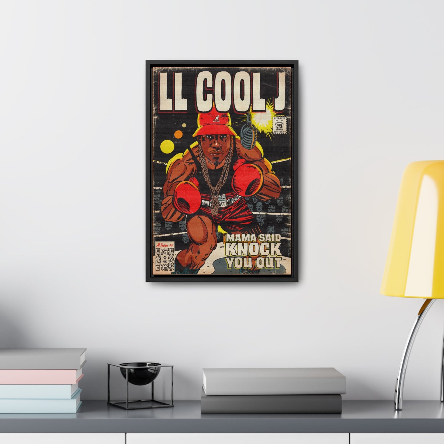LL Cool J - Mama Said Knock You Out - Gallery Canvas Wraps, Vertical Frame