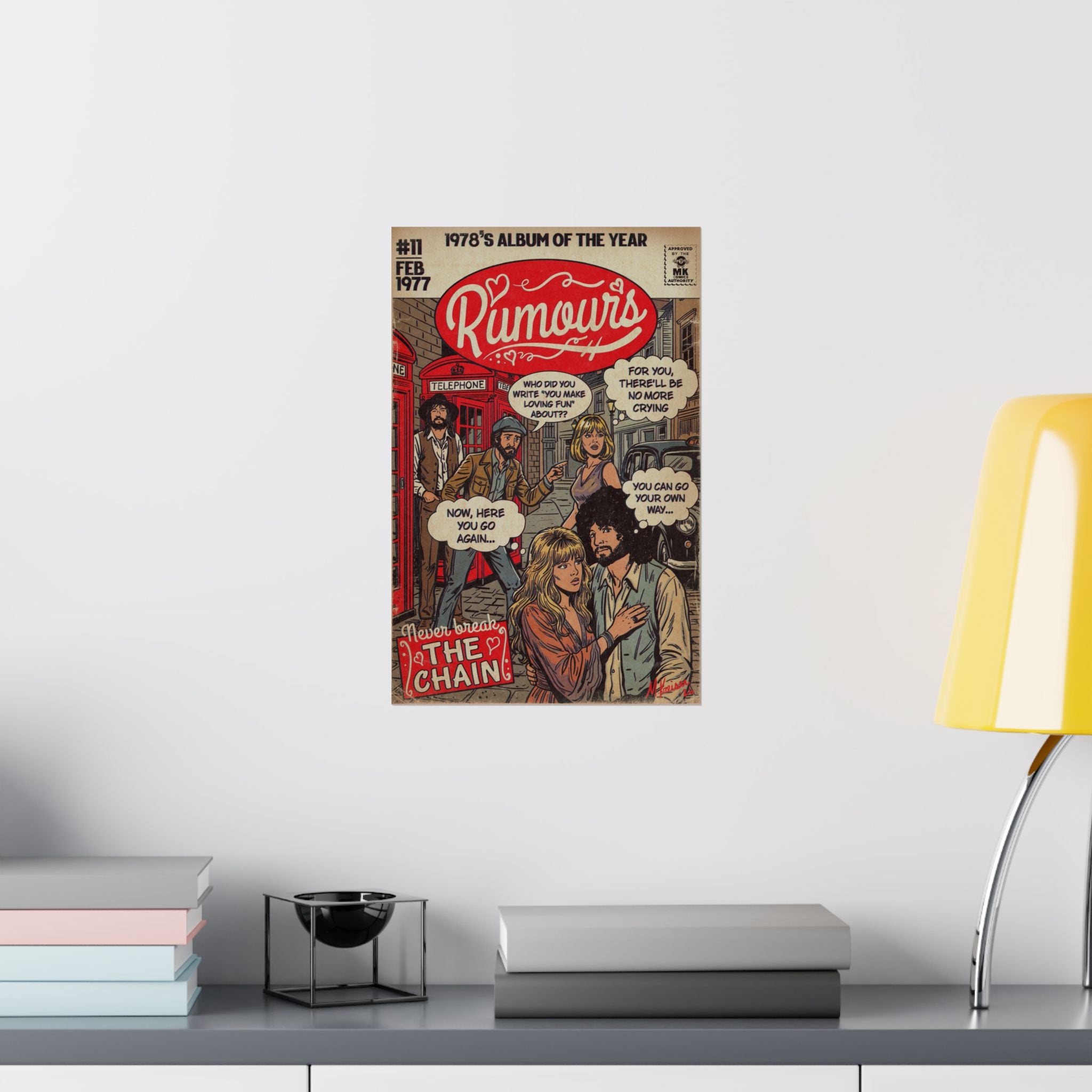 Rumours - Matte Vertical Posters